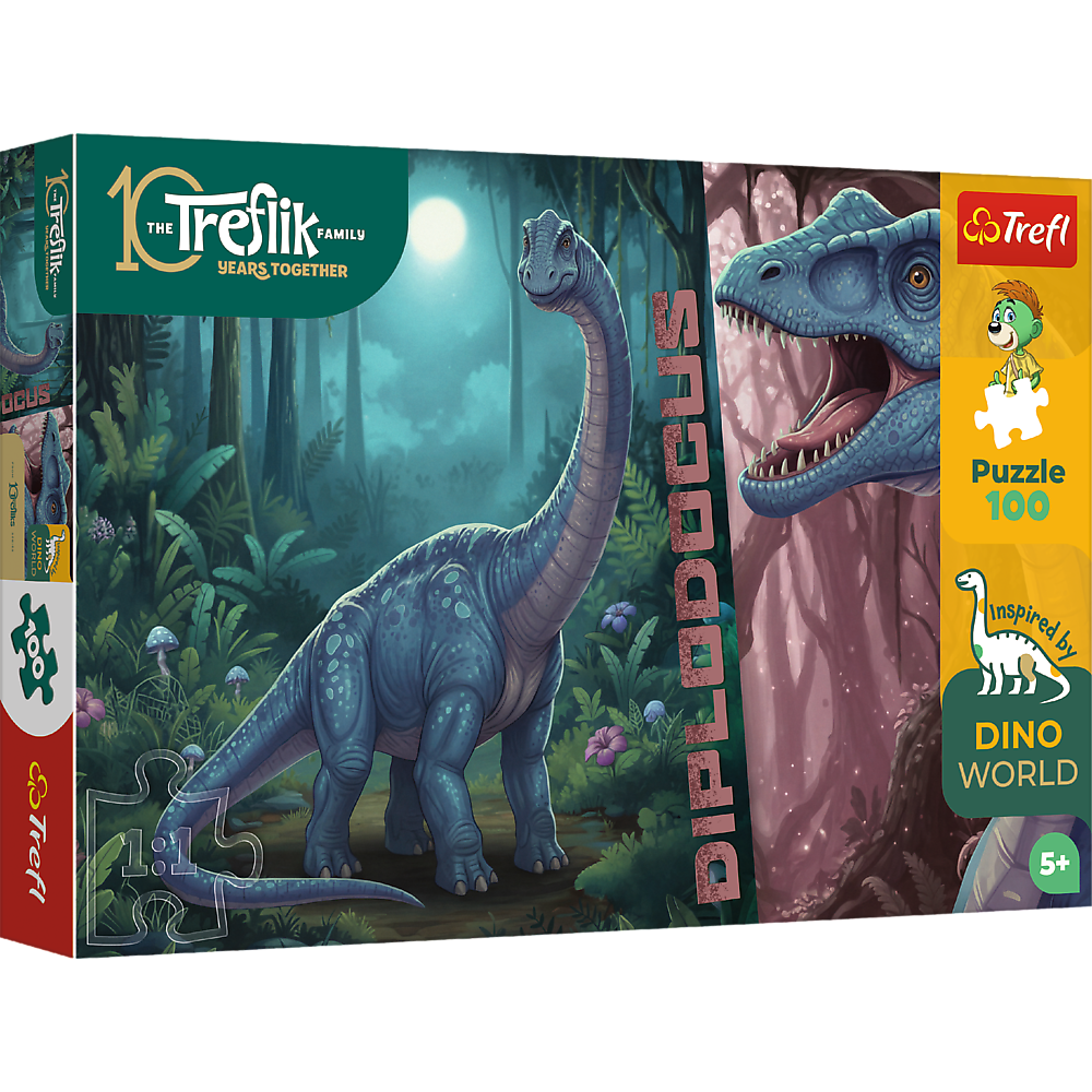 Kids ik Family - Inspired By Nature Diplodocus 100 Piece Puzzle