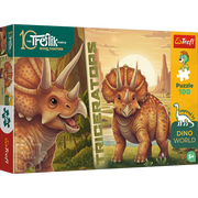 Kids ik Family - Inspired By Nature Triceratops 100 Piece Puzzle
