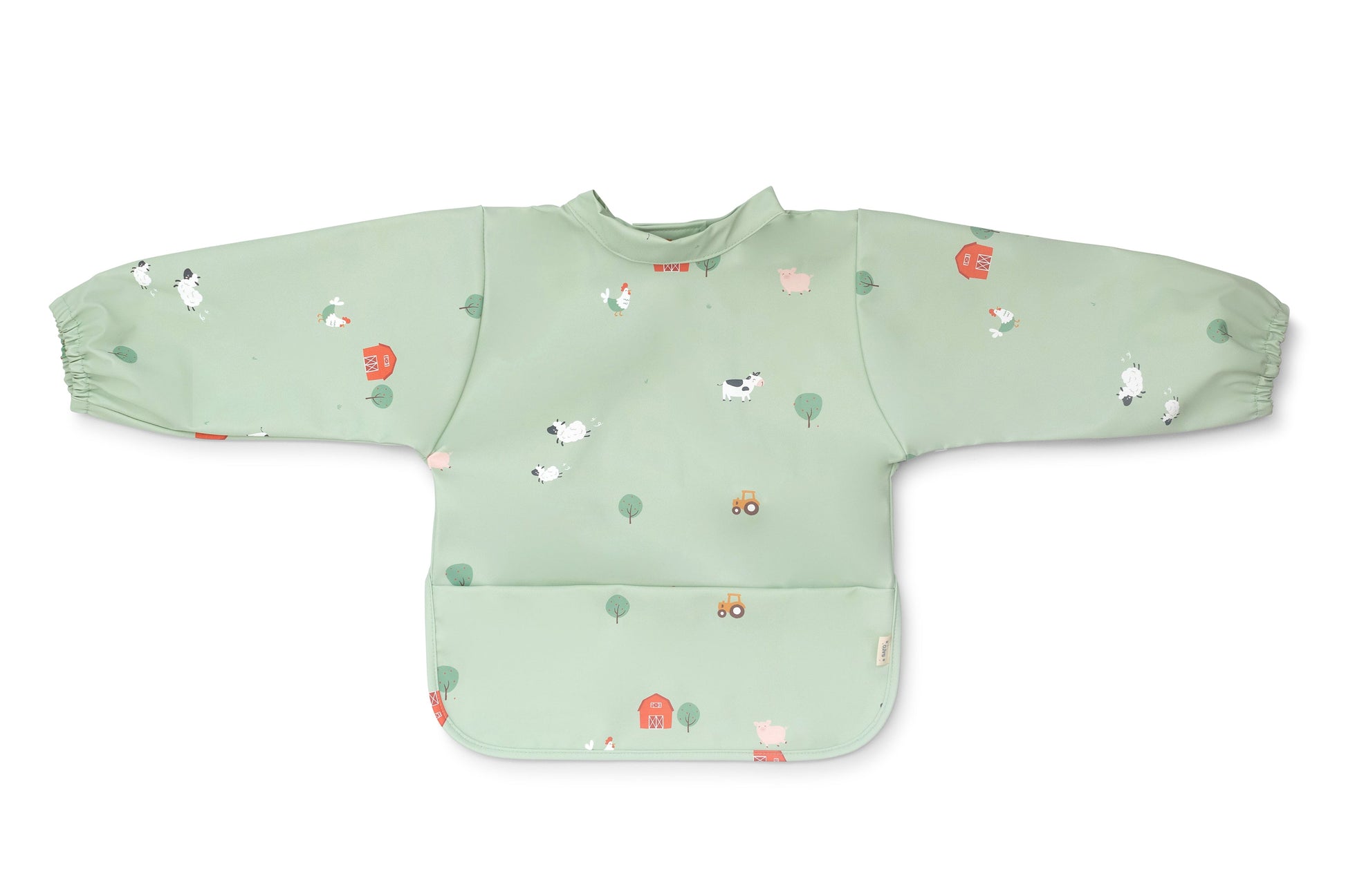 "Funny Farm"  Waterproof Bib with sleeves