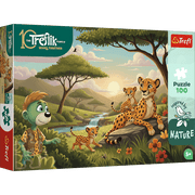 Kids Inspired By Nature Cheetahs 100 Piece Kids Puzzle