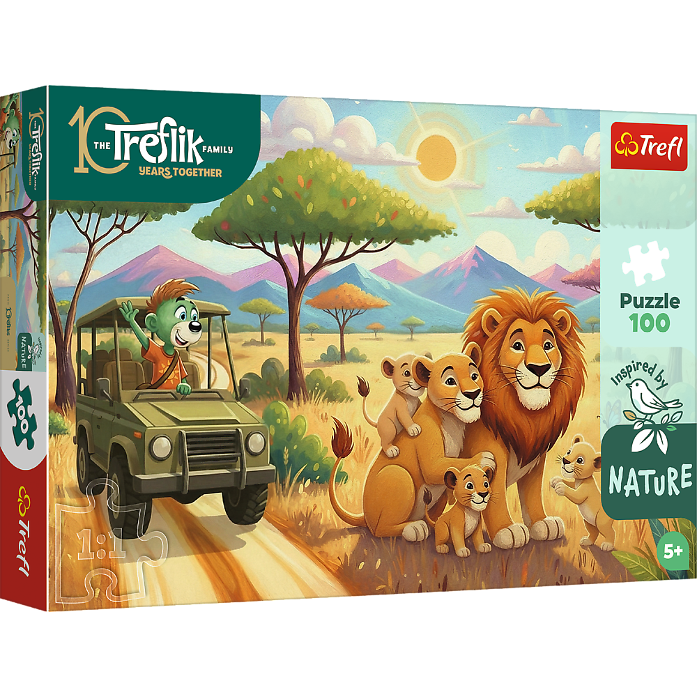 Kids ik Family - Inspired By Nature Lions 100 Piece Puzzle