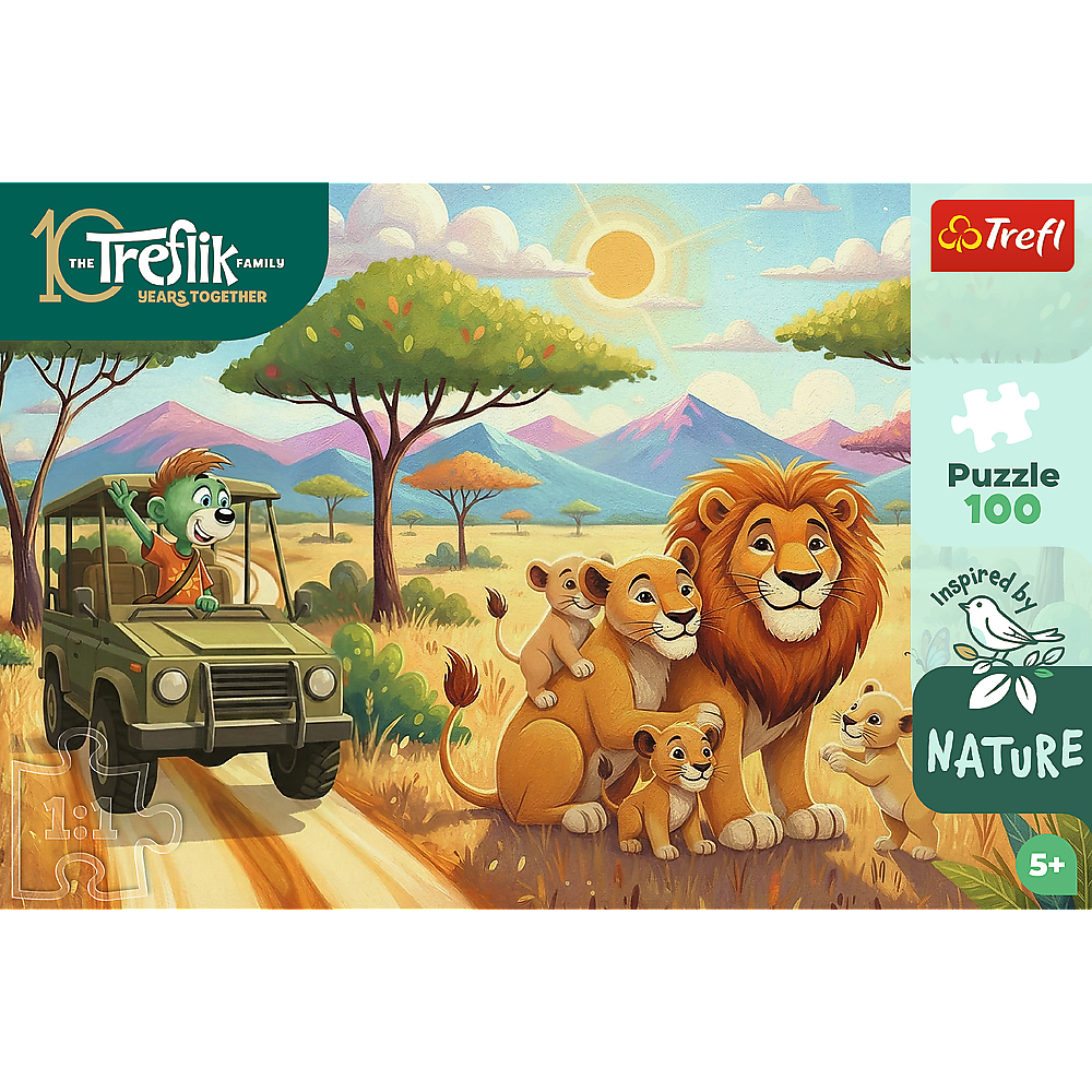 Kids ik Family - Inspired By Nature Lions 100 Piece Puzzle