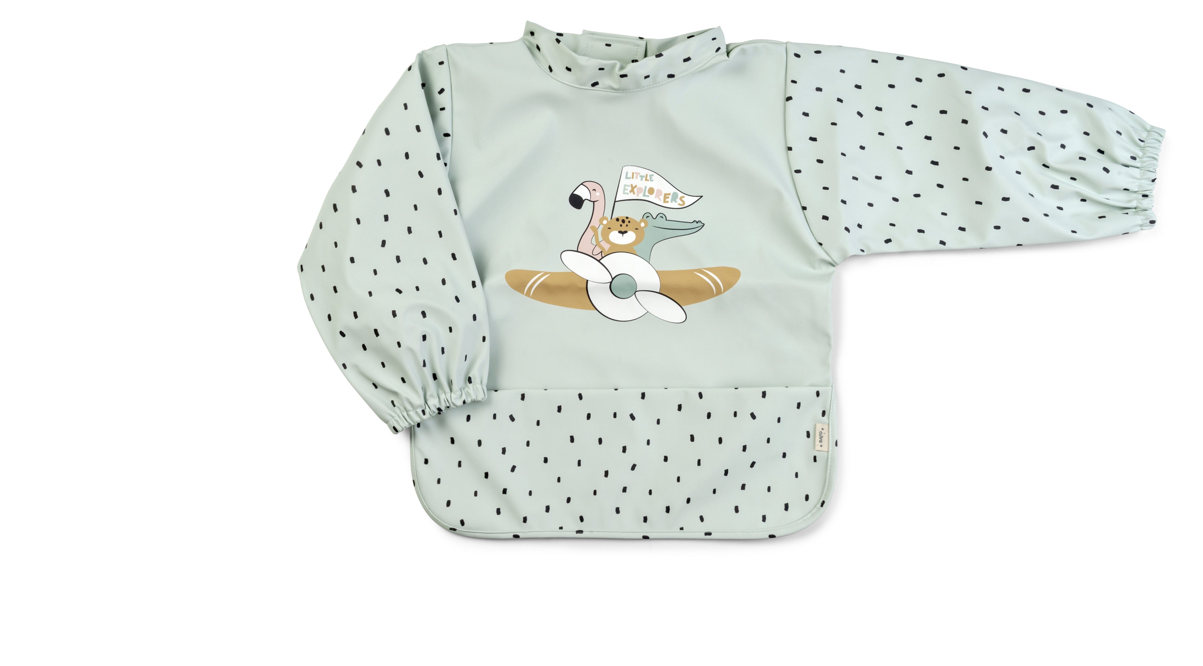 Long Sleeve Waterproof Bib - Little Explorers