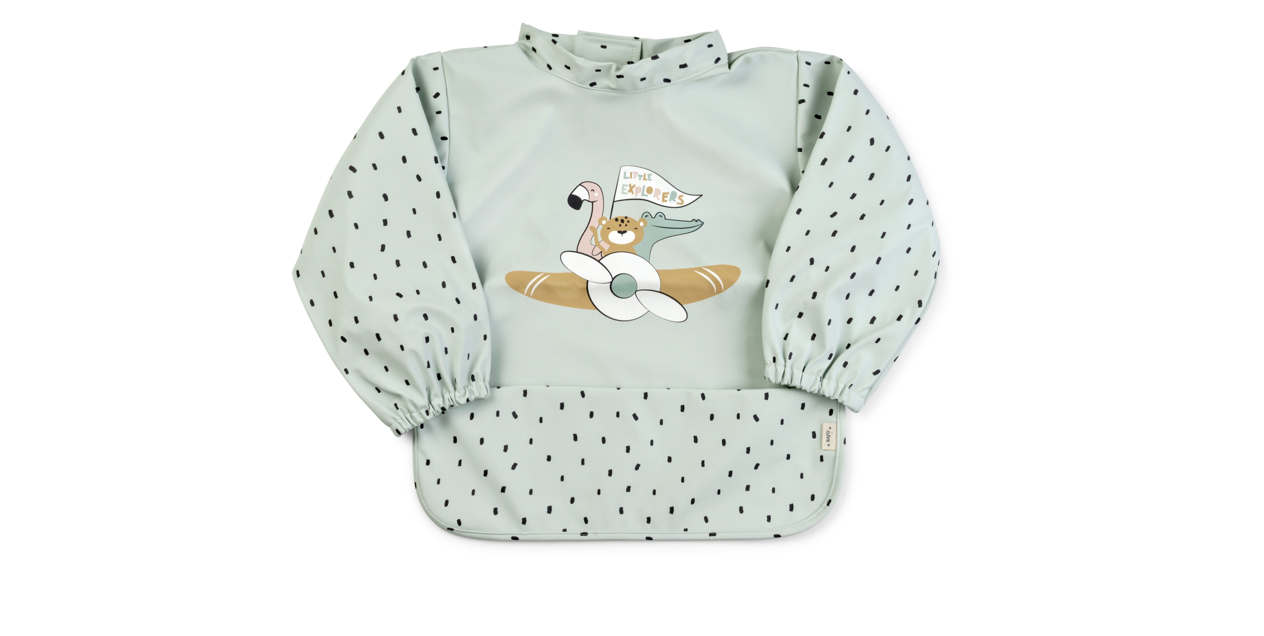 Long Sleeve Waterproof Bib - Little Explorers