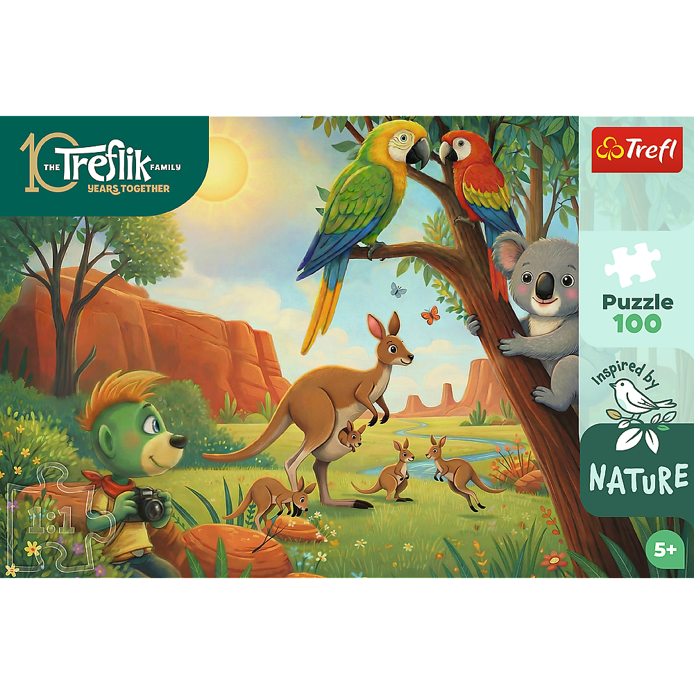Kids Inspired By Nature Koalas And Kangaroos 100 Piece Kids Puzzle