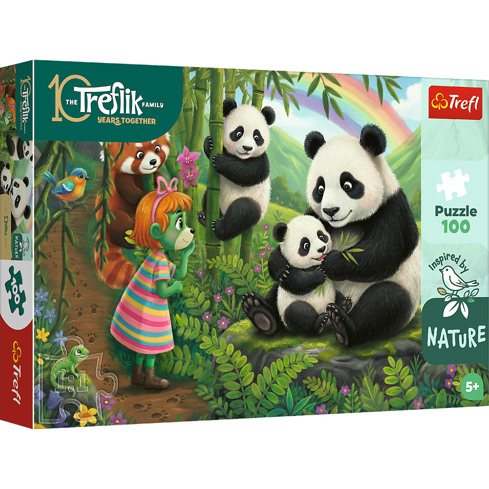Kids ik Family - Inspired By Nature Pandas 100 Piece Puzzle
