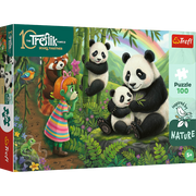 Kids ik Family - Inspired By Nature Pandas 100 Piece Puzzle