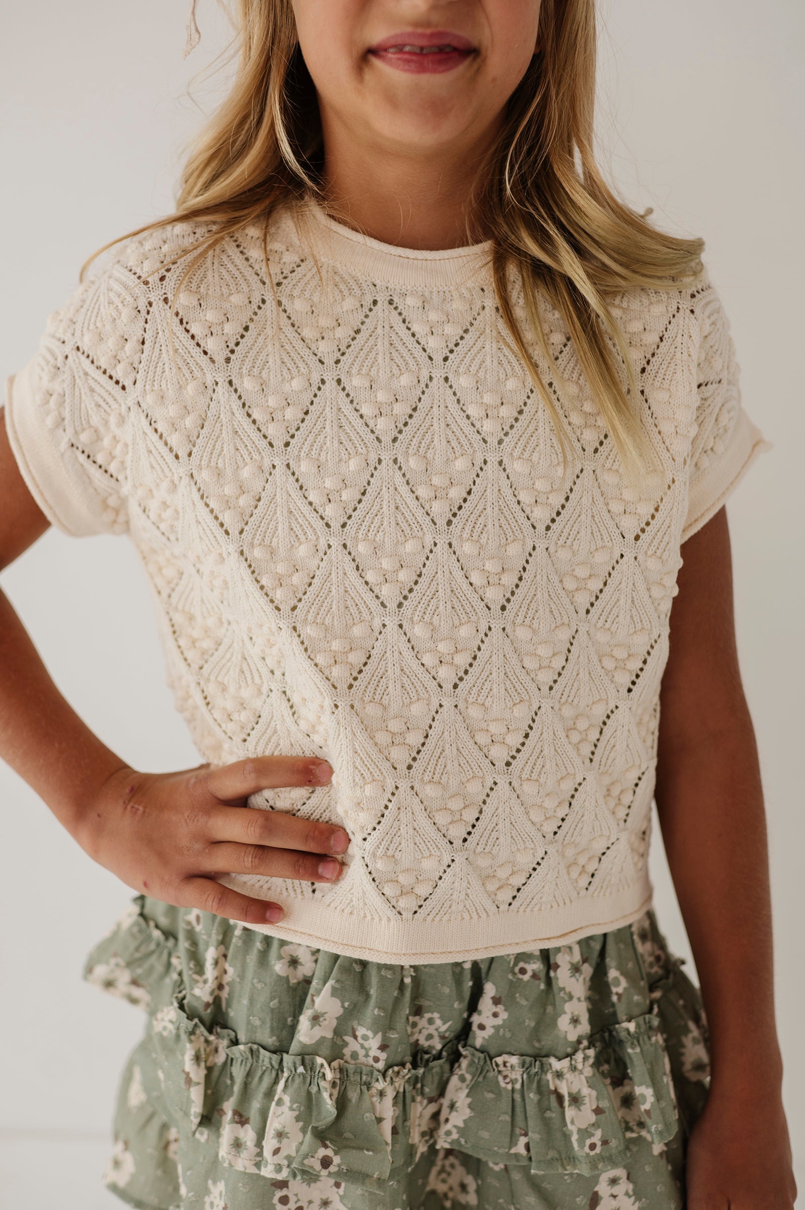 Open Weave Sweater