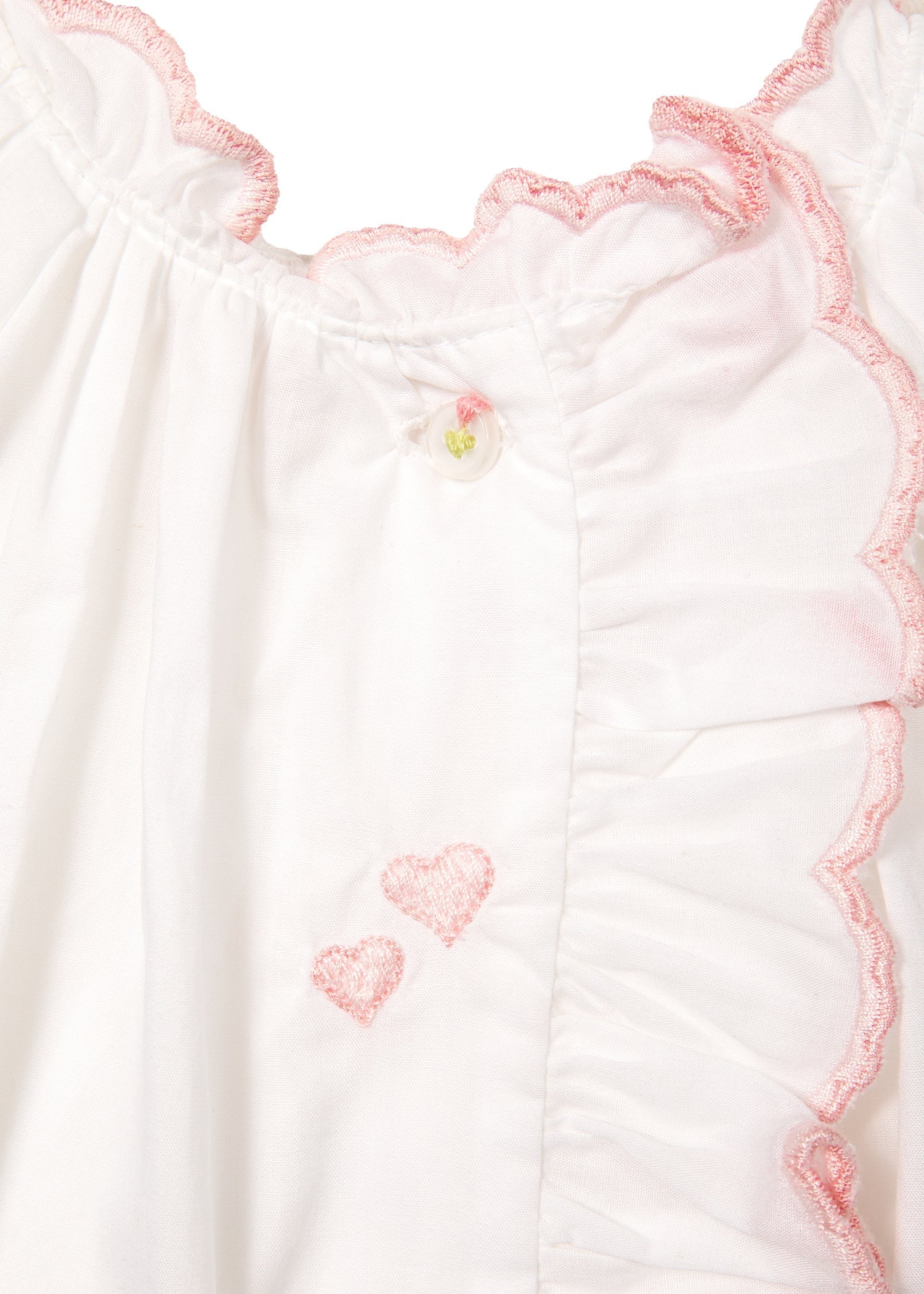 Baby Erin Heart Cotton Daygown