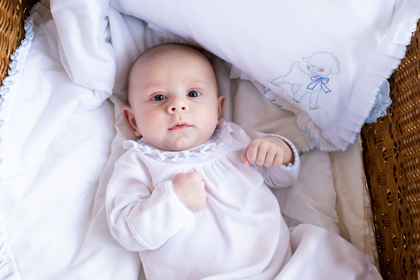 Baby Lucy & Max Cotton Knit Sack