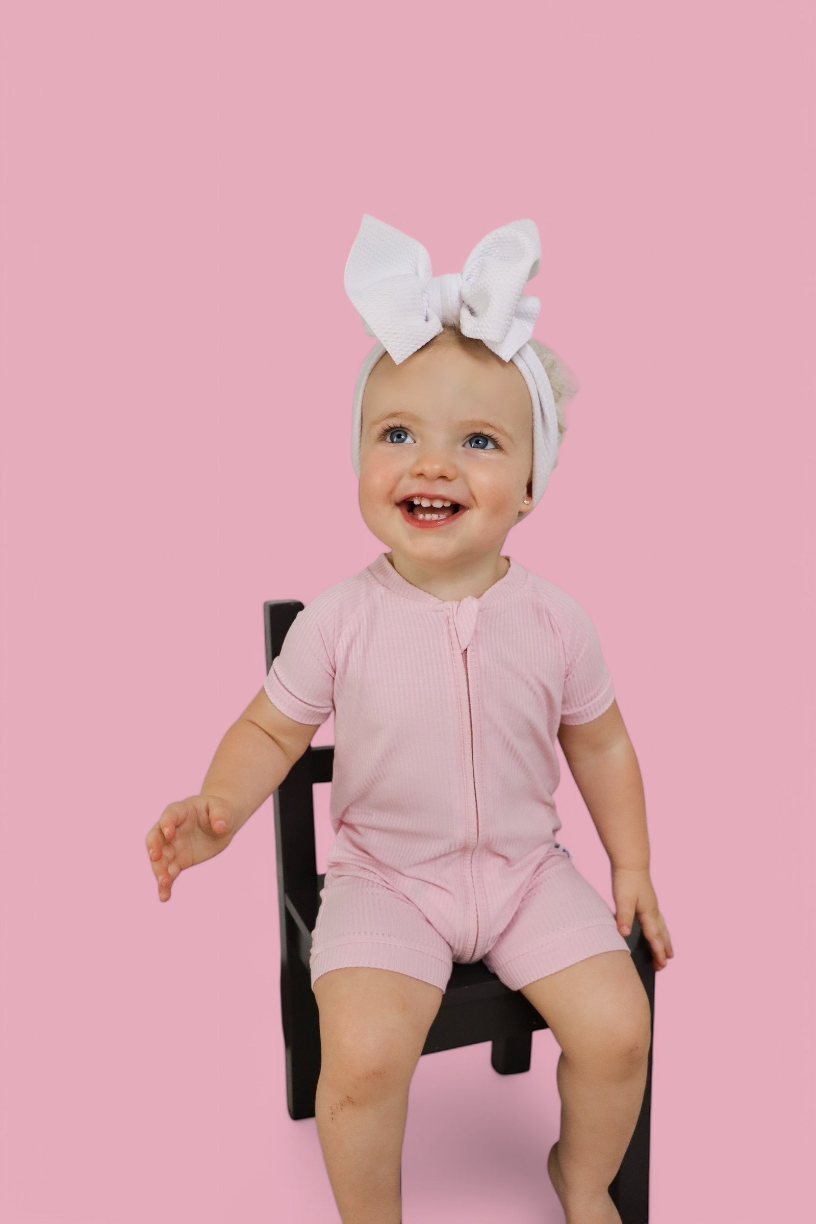 Pink Rose Rib Shortie