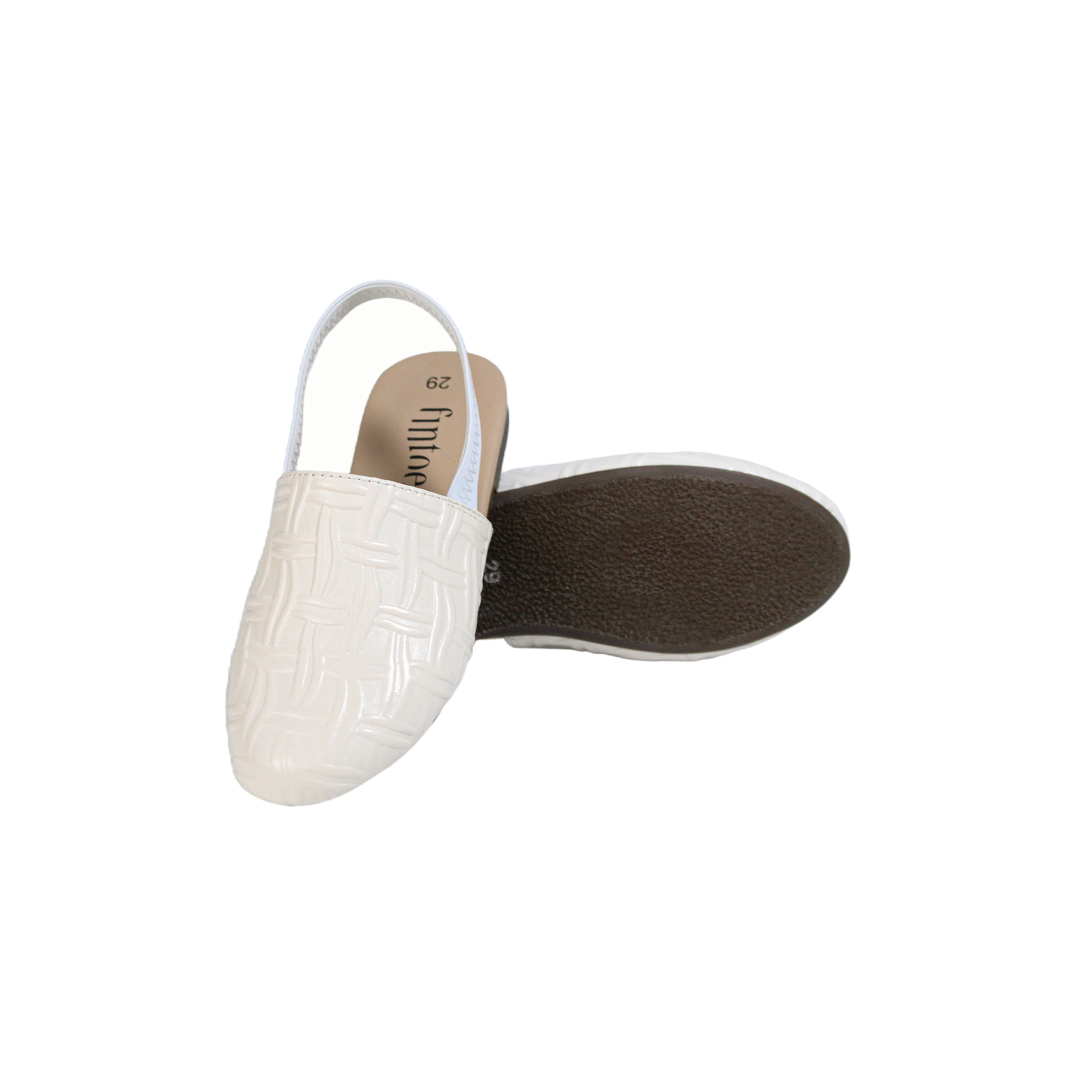 Off White Leather