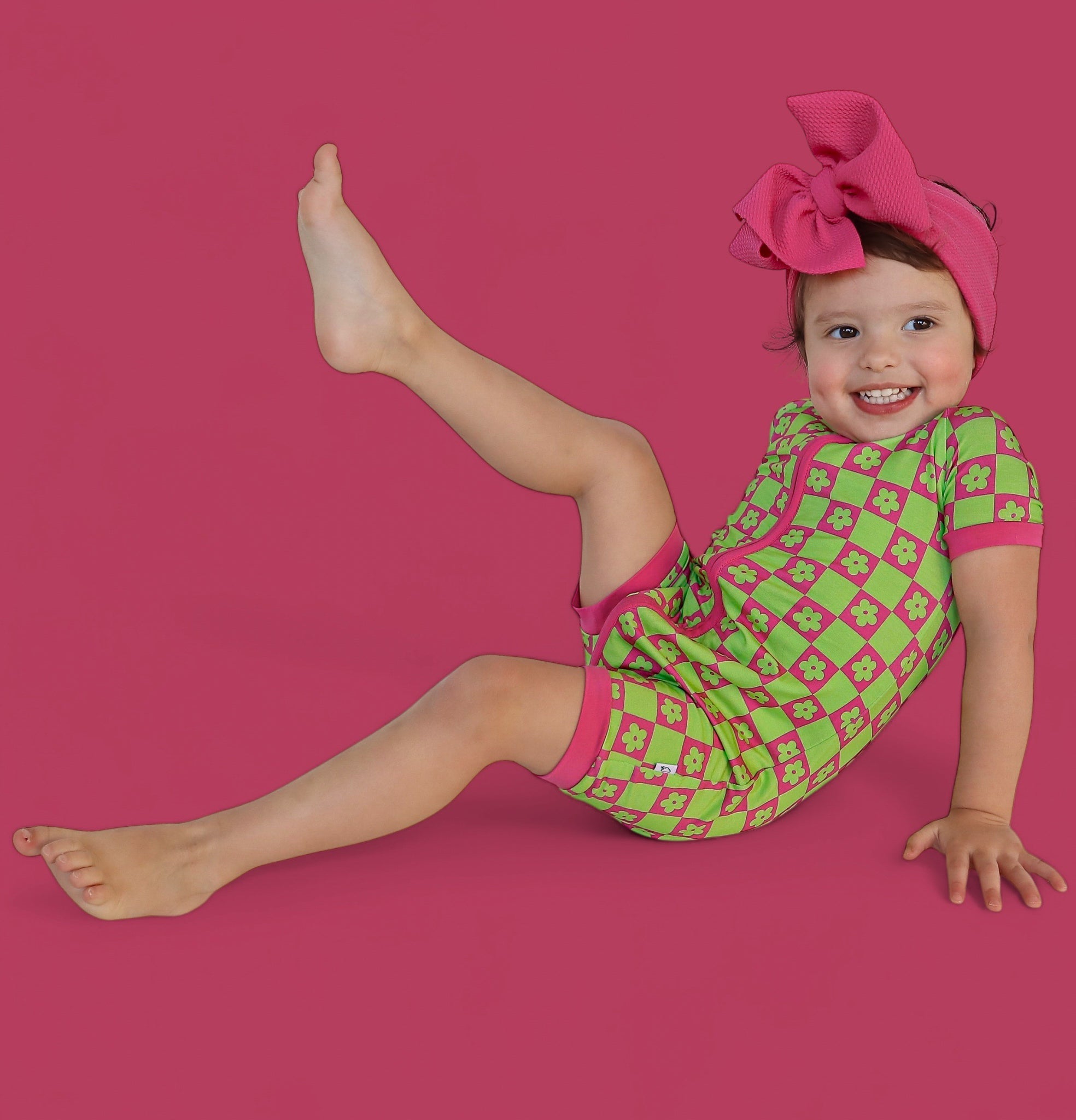 Wild Daisy Checkers Dream Shortie