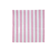 Classic Pink Stripe Paper Napkin