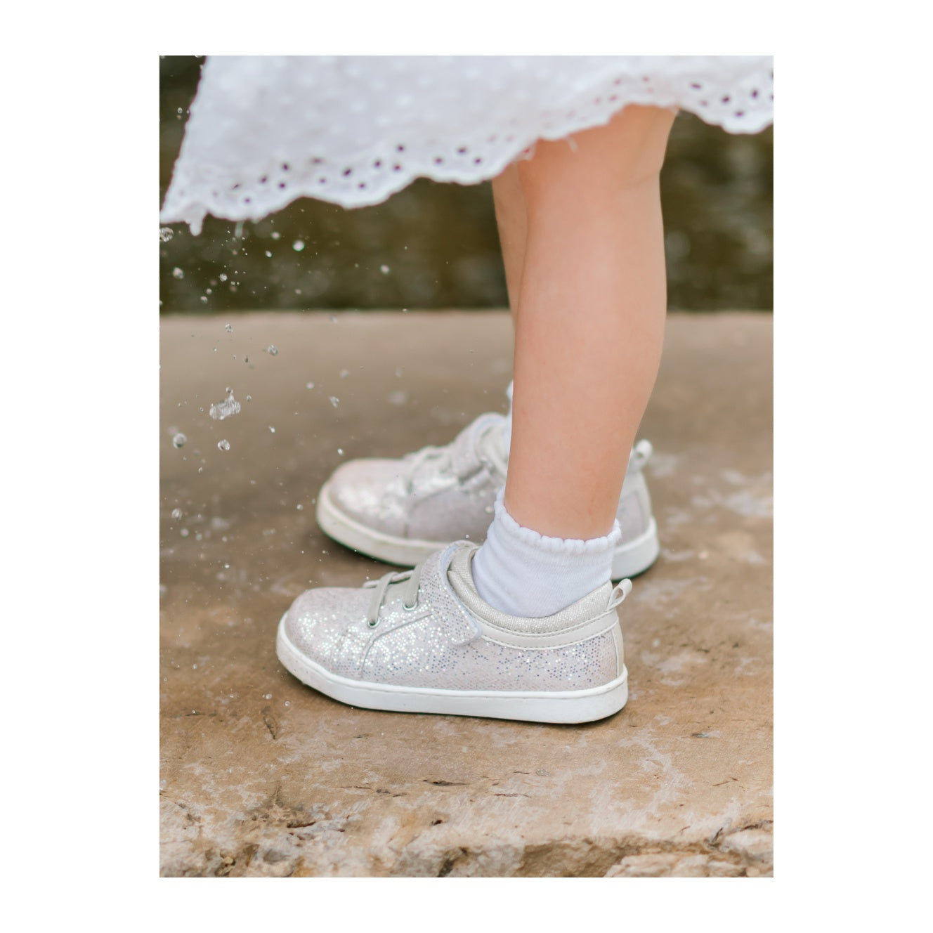Natalie Metallic Playground Sneaker