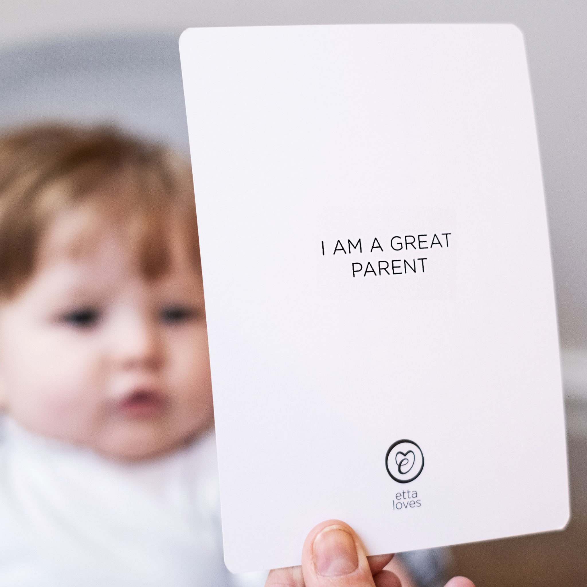 Sensory Flashcards With Positive Affirmations - Designed For Use From Birth