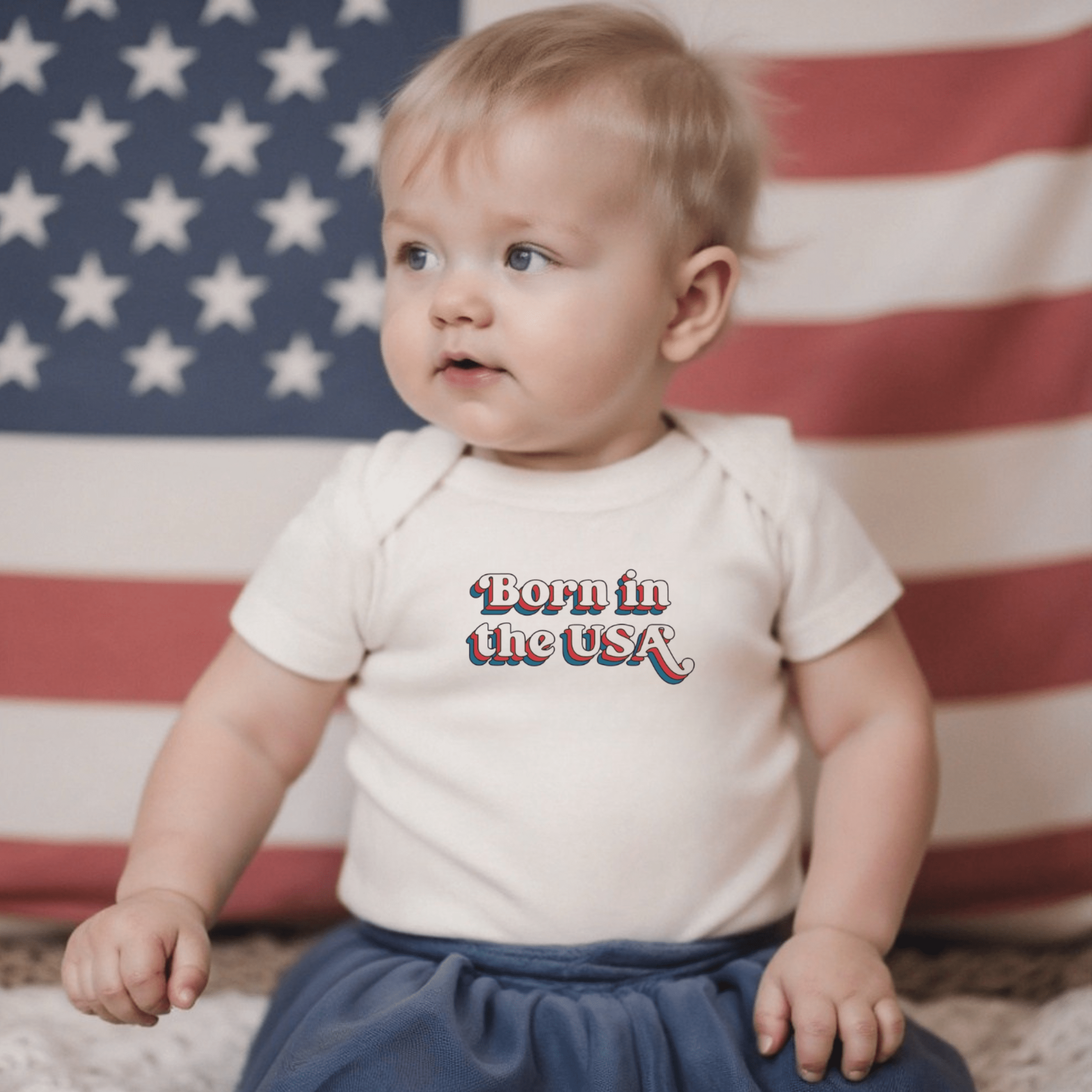 Graphic Bodysuit | Born In The Usa