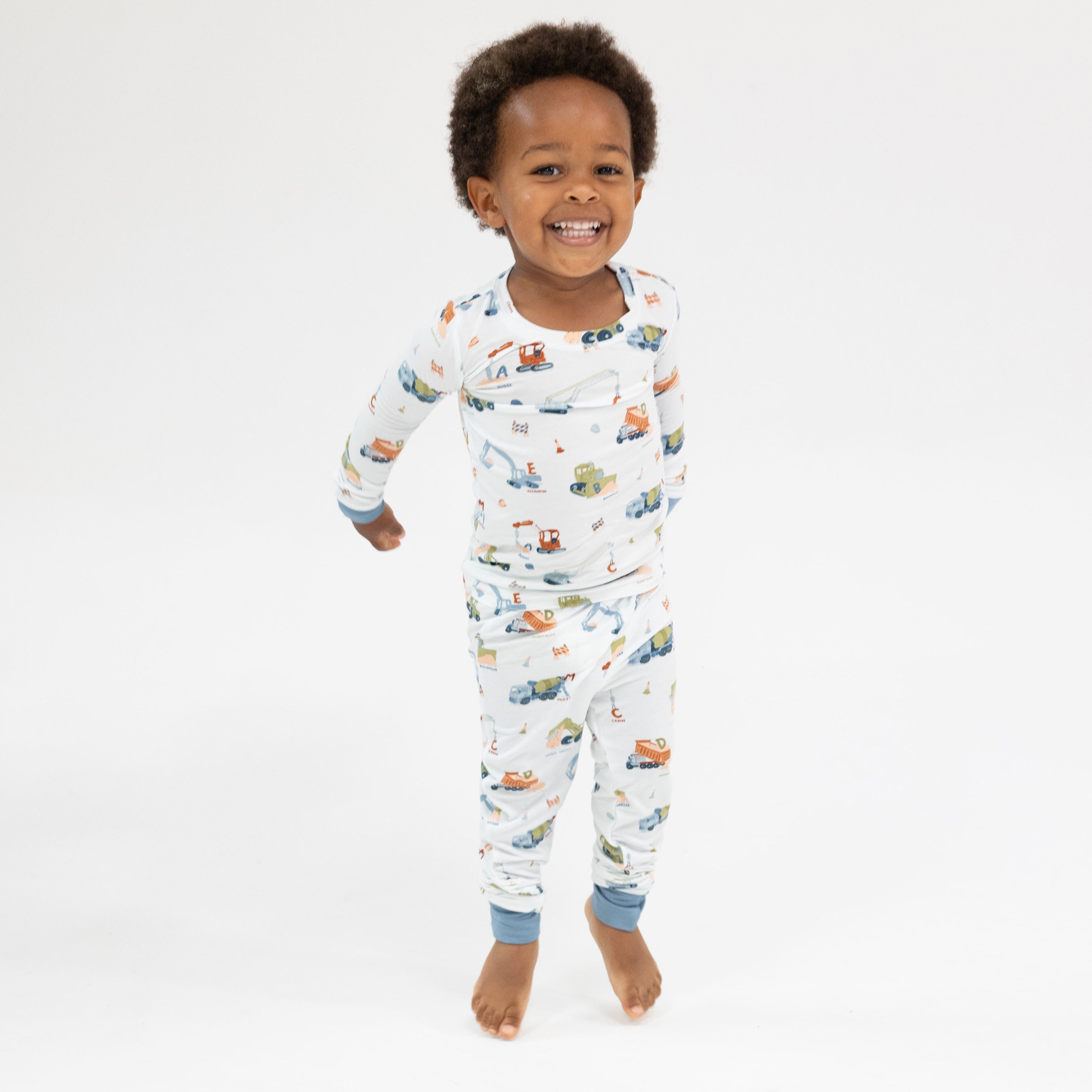 L/s Loungewear Set - Construction Alphabet