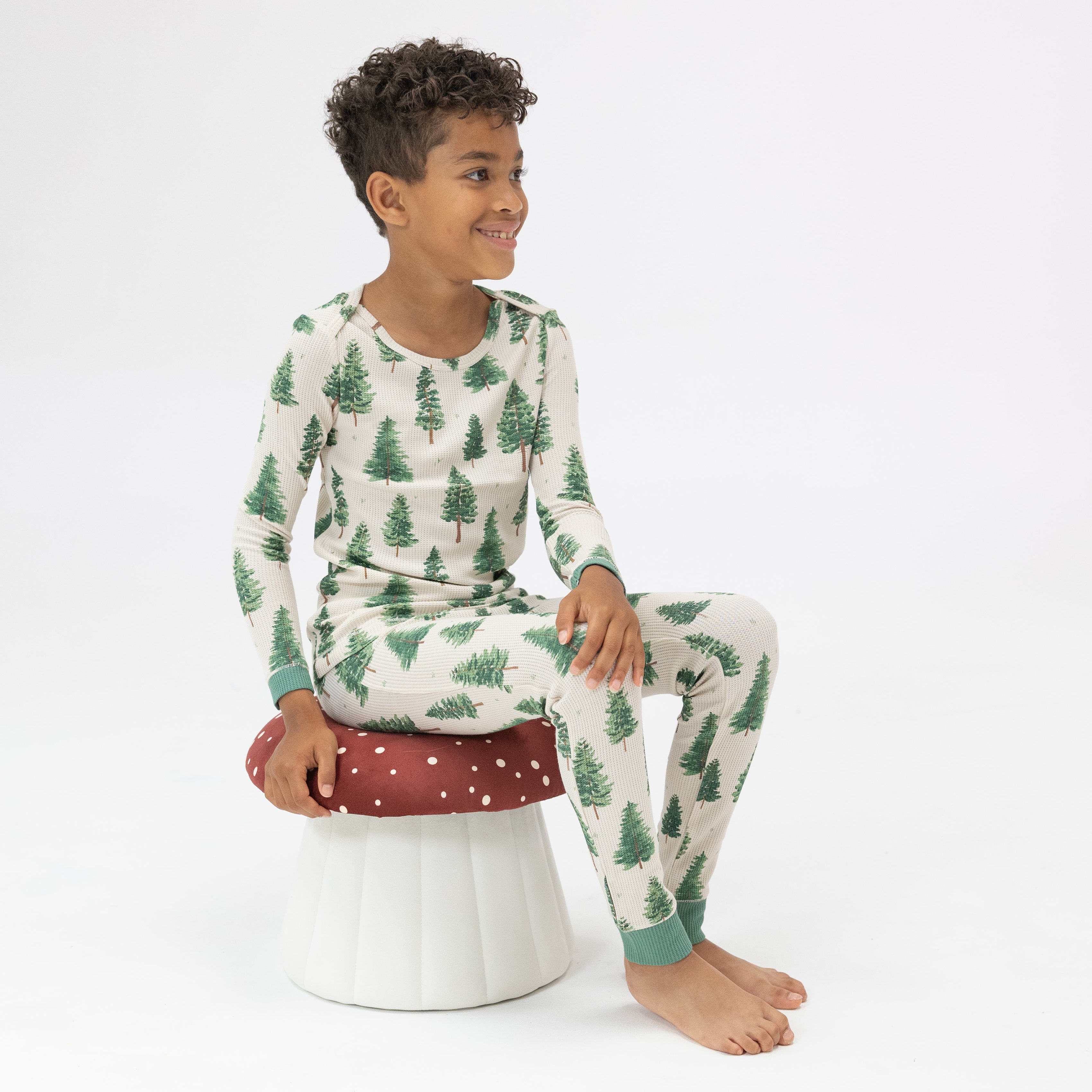 L/s Loungewear Set - Forest Trees