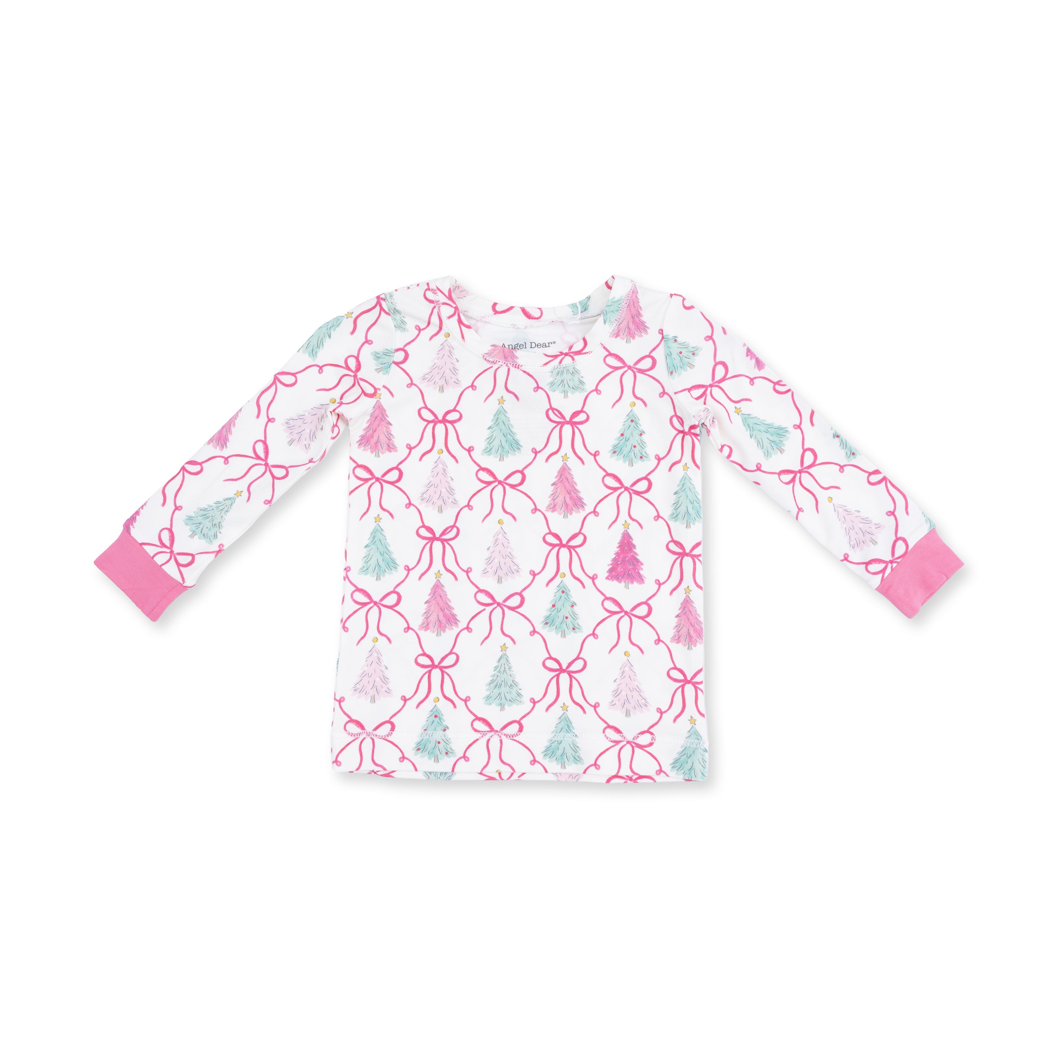 Bow Trellis Tree - Long Sleeve Loungewear Set