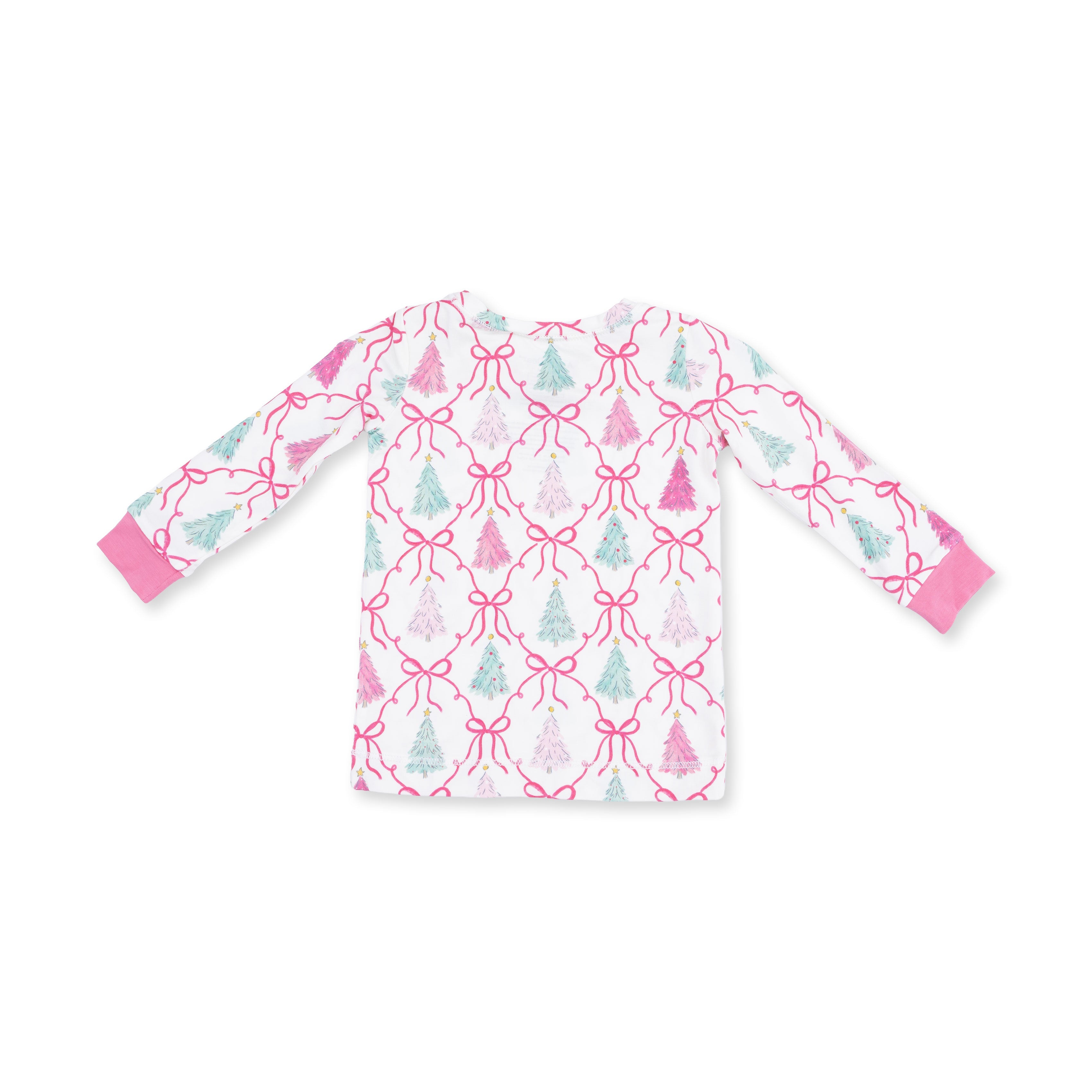Bow Trellis Tree - Long Sleeve Loungewear Set