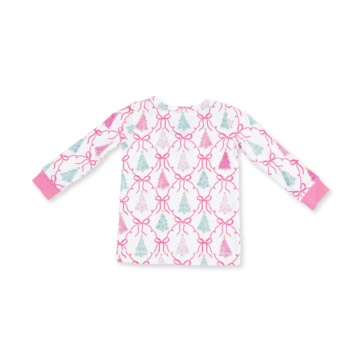 Bow Trellis Tree - Long Sleeve Loungewear Set