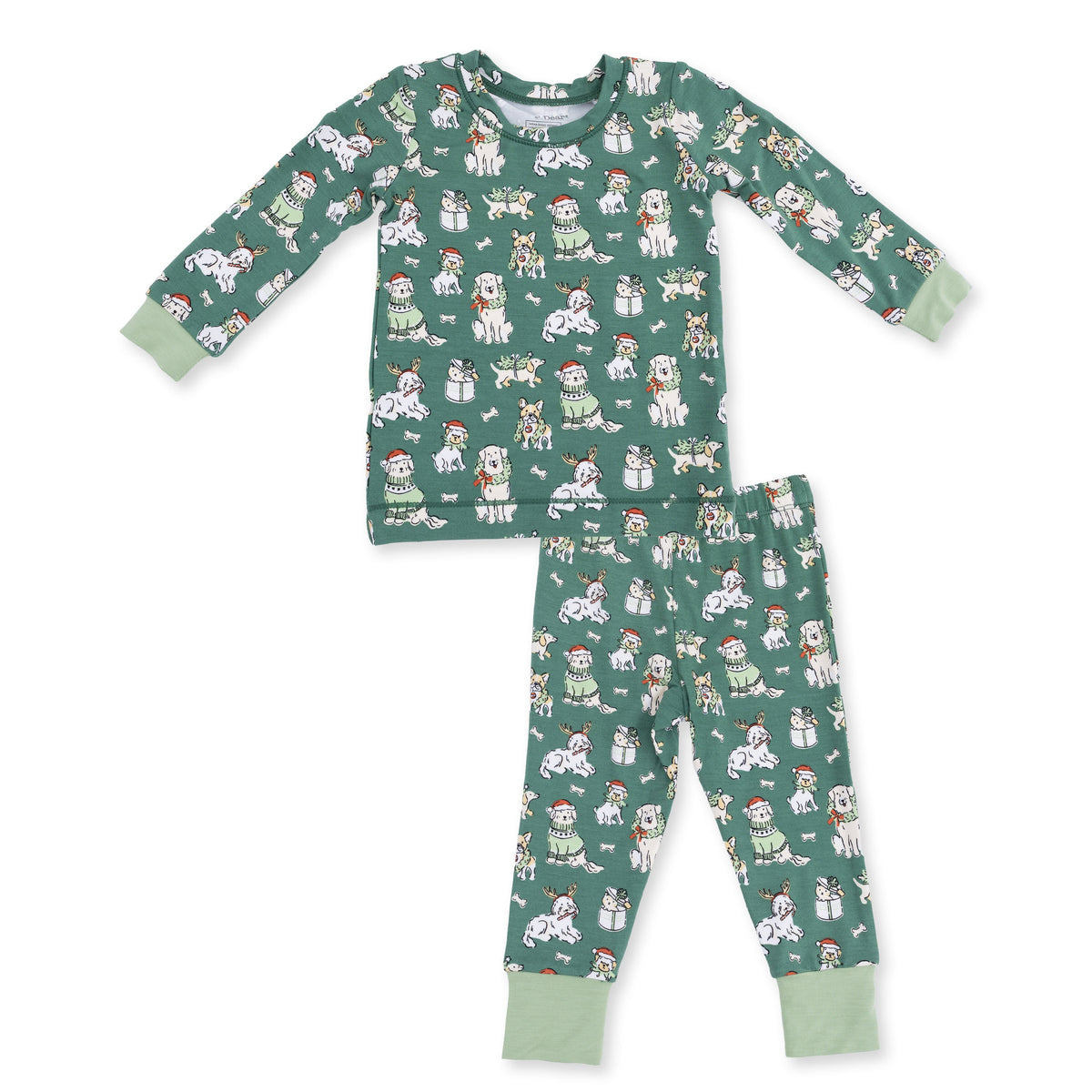 Christmas Dogs Uni - Long Sleeve Loungewear Set