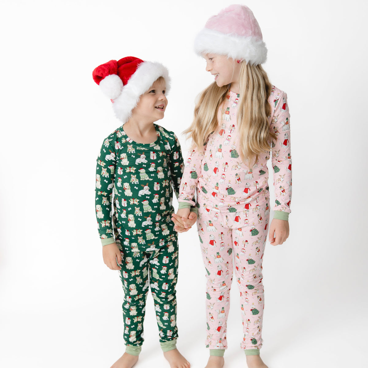 Christmas Dogs Uni - Long Sleeve Loungewear Set