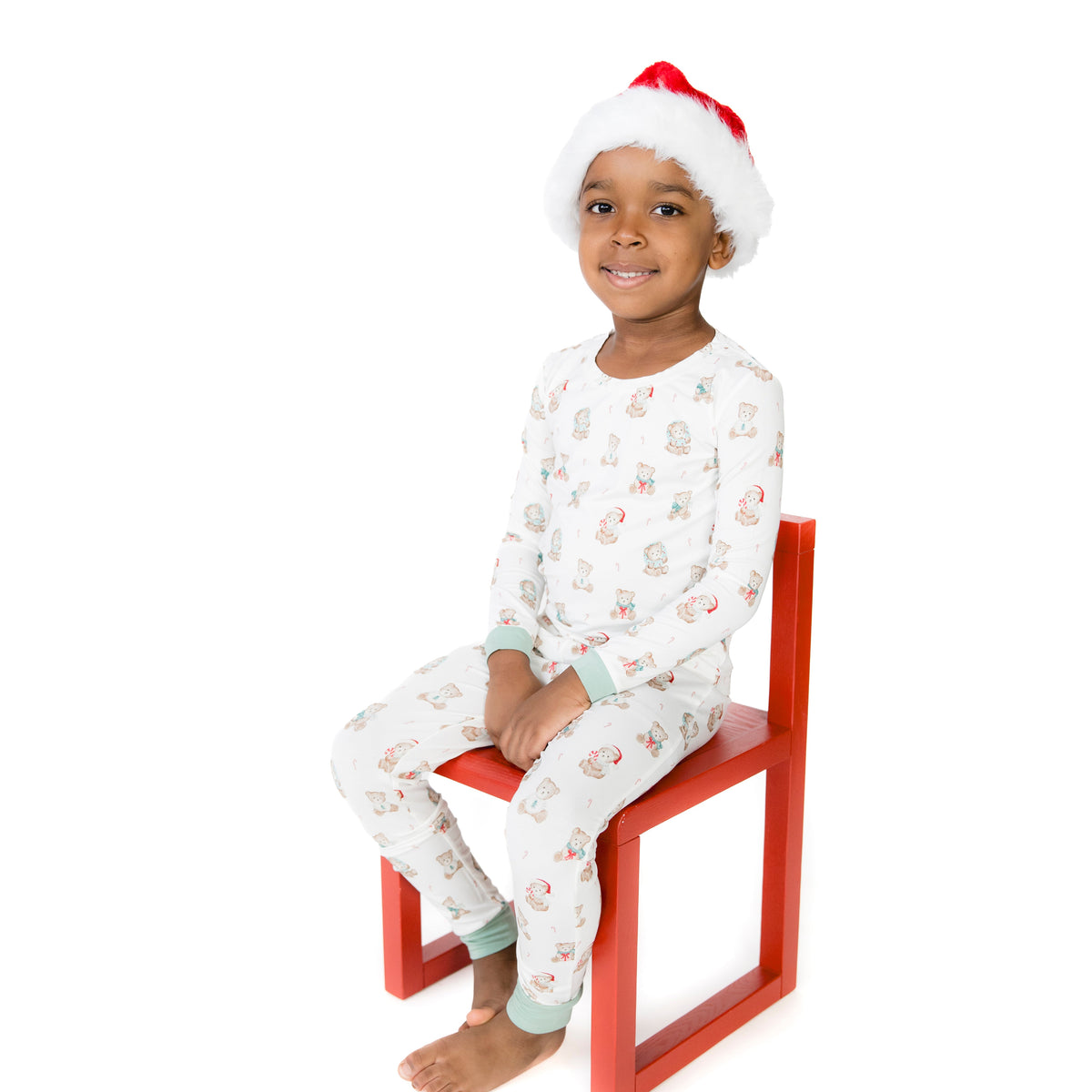 Christmas Teddy Bears Uni - Long Sleeve Loungewear Set