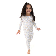 Floral Deer - Long Sleeve Loungewear Set