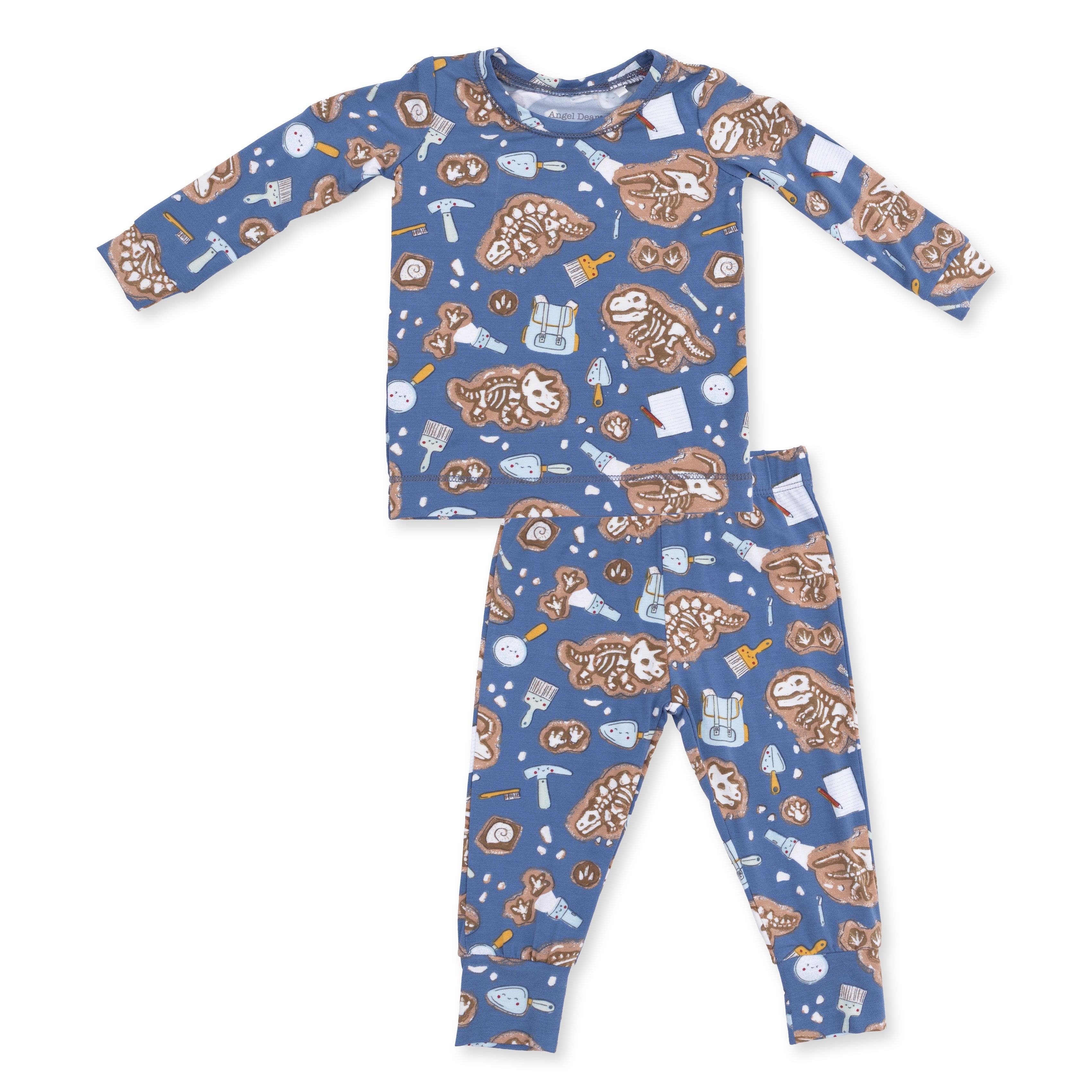 Dino Dig - Long Sleeve Loungewear Set