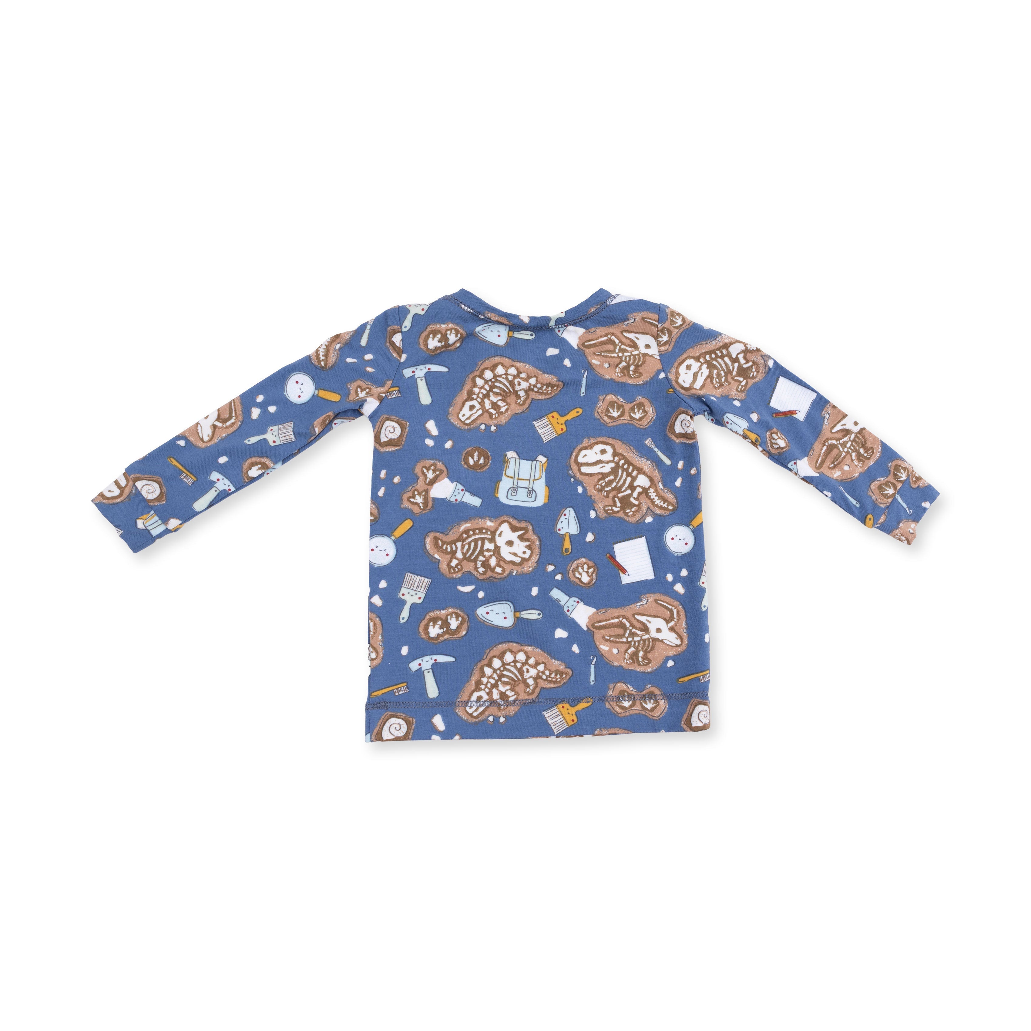 Dino Dig - Long Sleeve Loungewear Set