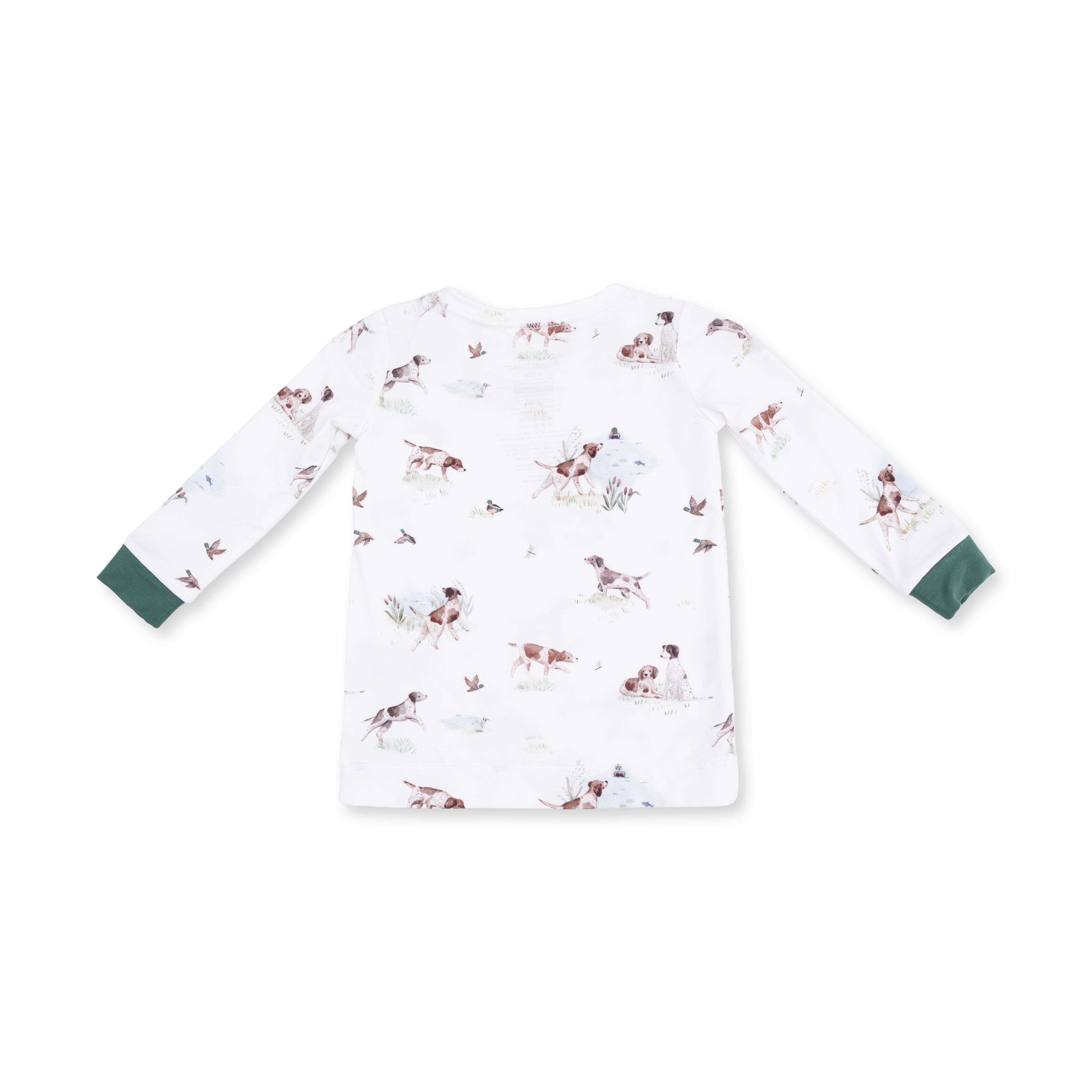 Pointer Pups And Duck Buddies - Long Sleeve Loungewear Set
