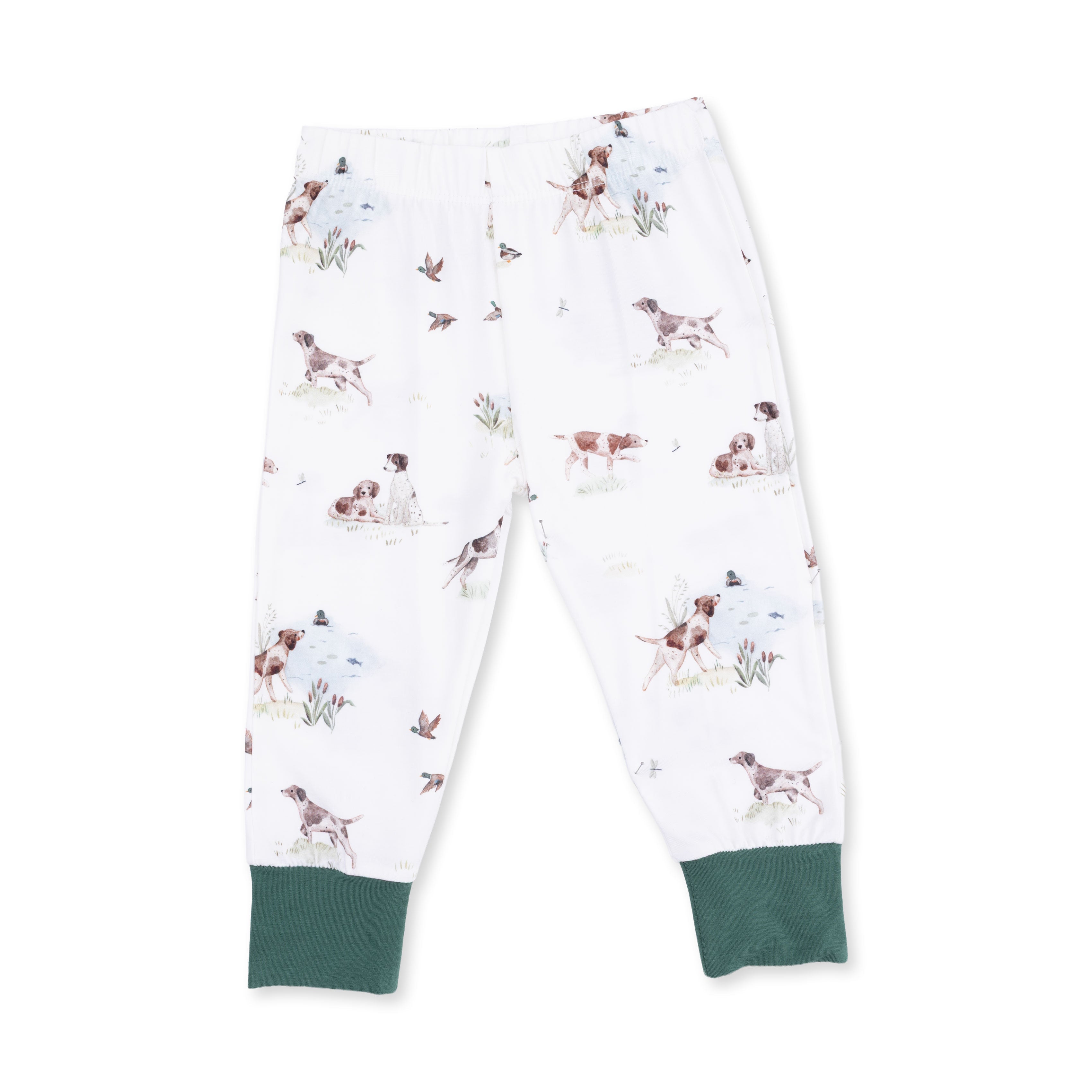 Pointer Pups And Duck Buddies - Long Sleeve Loungewear Set
