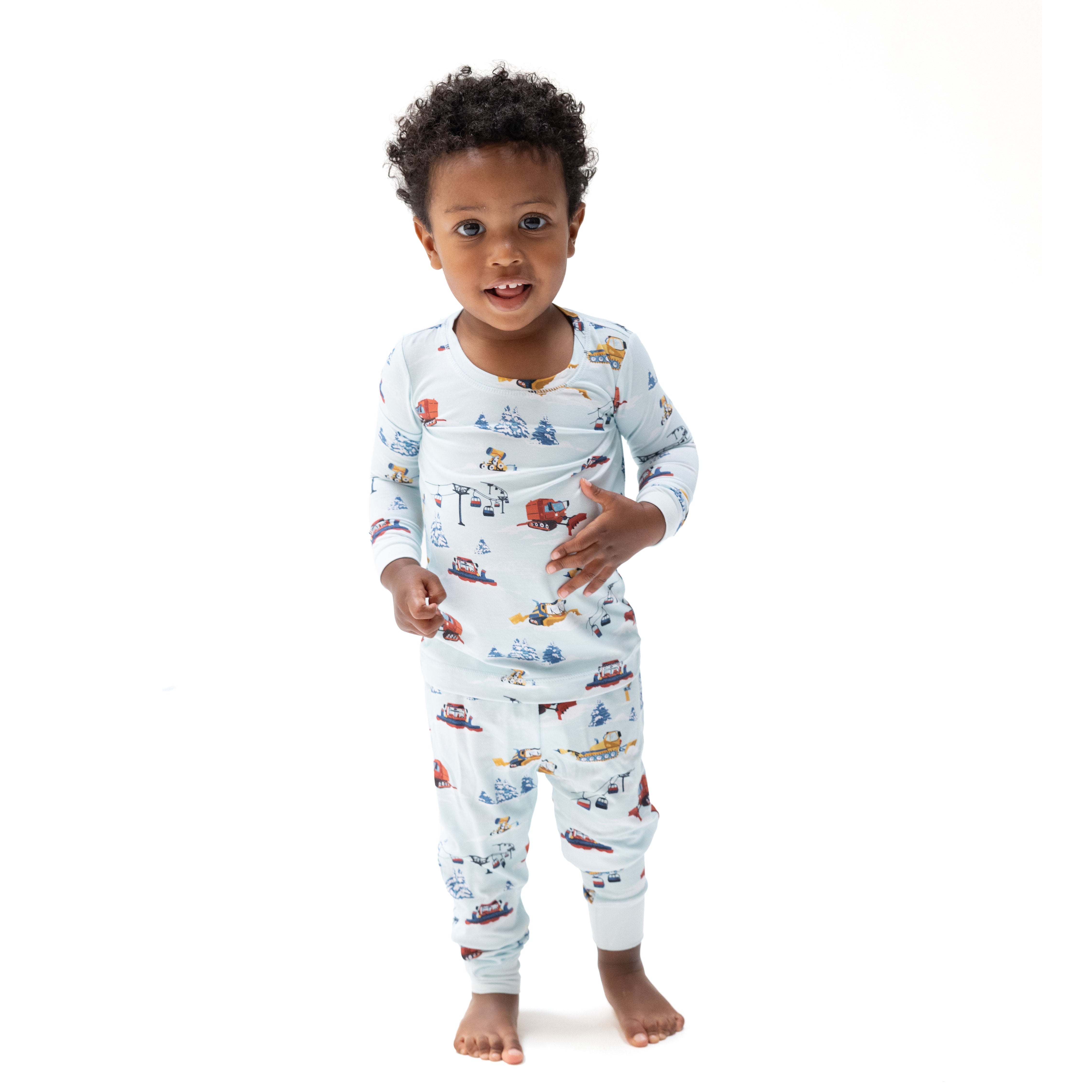Snow Cats - Long Sleeve Loungewear Set