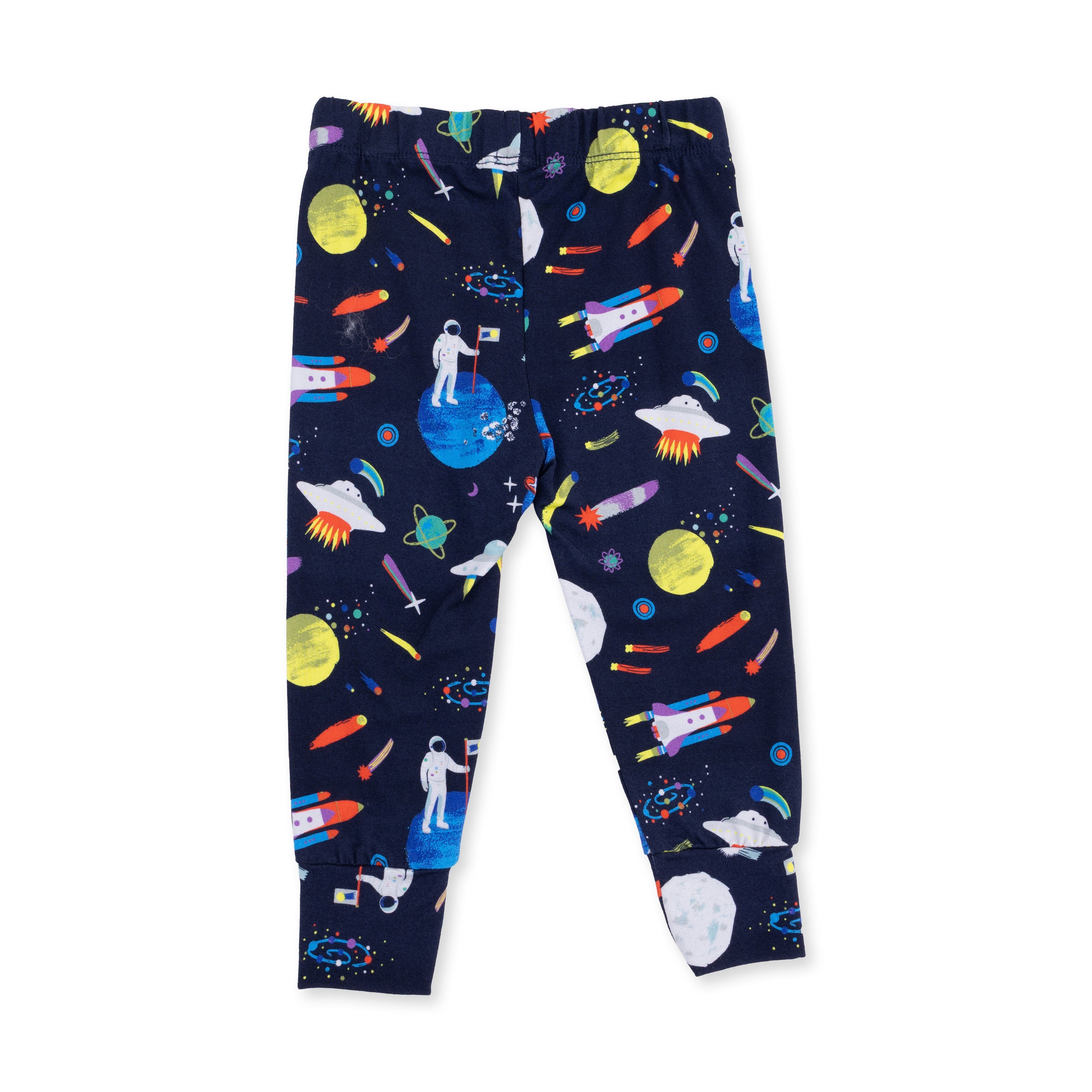 Astronaut And Rockets - Long Sleeve Loungewear Set