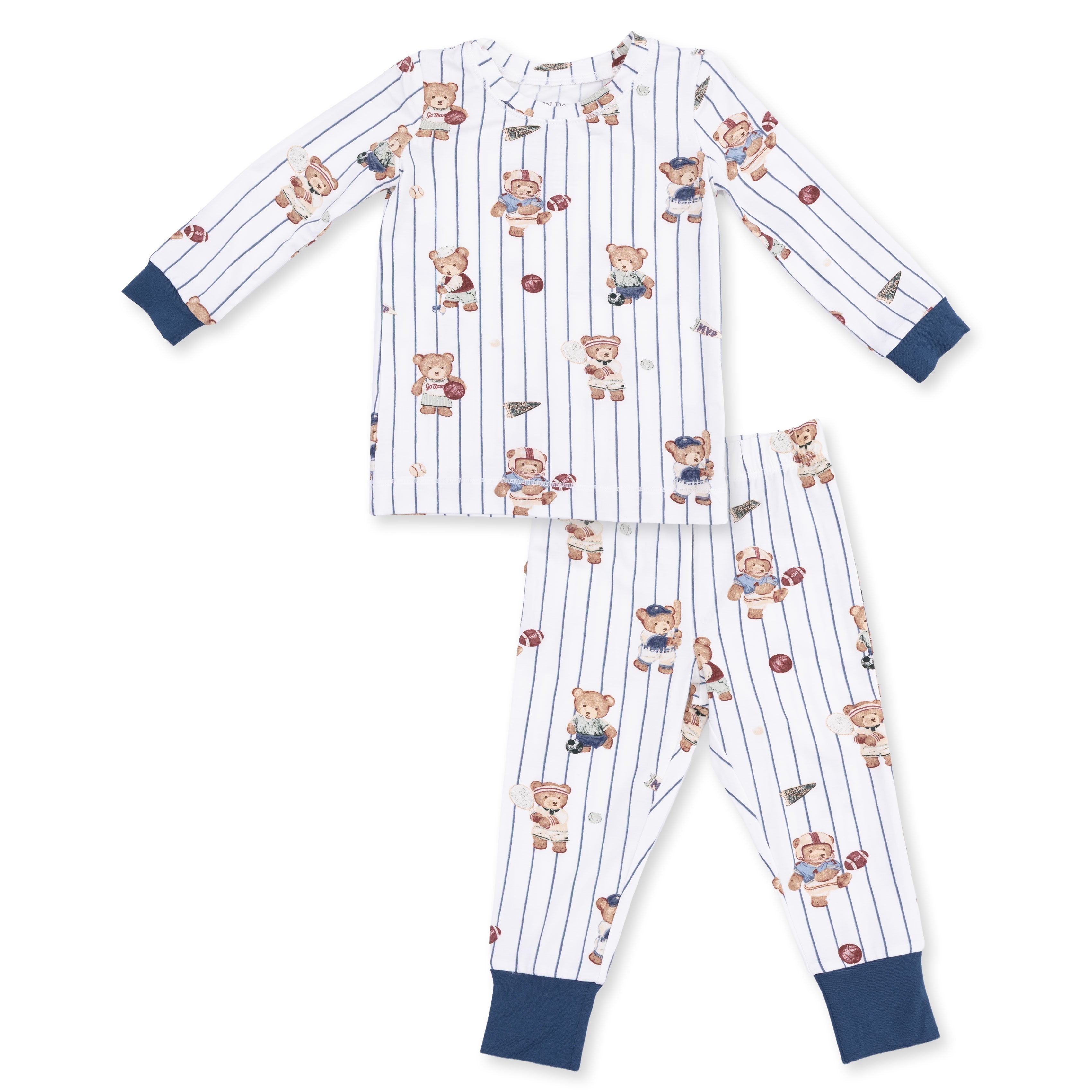 Mixed Sports Bears - Long Sleeve Loungewear Set