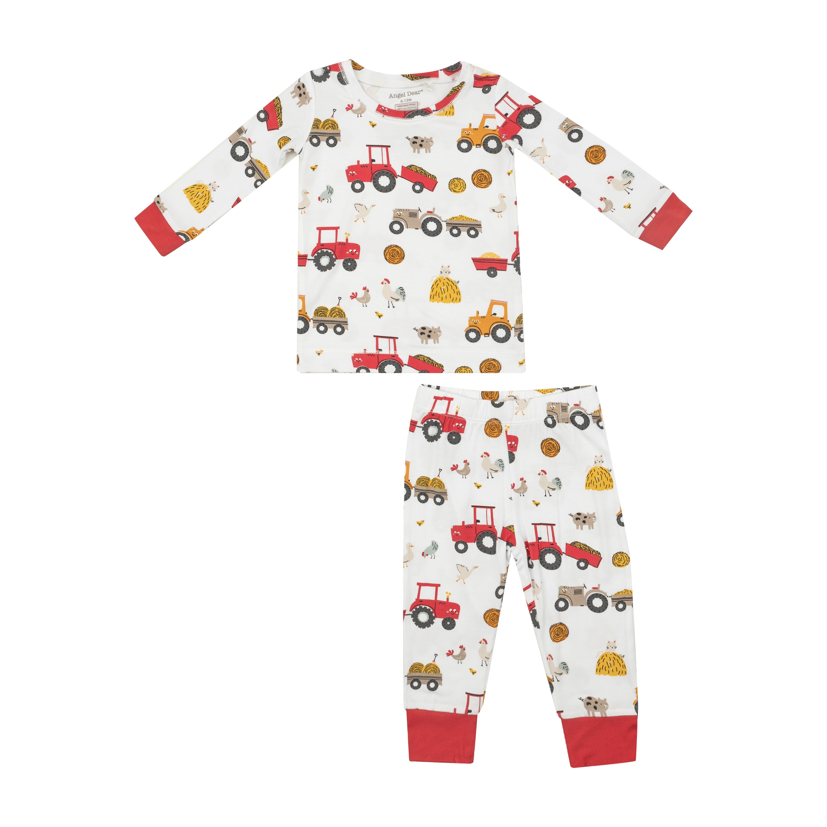 L/s Loungewear Set - Happy Tractors