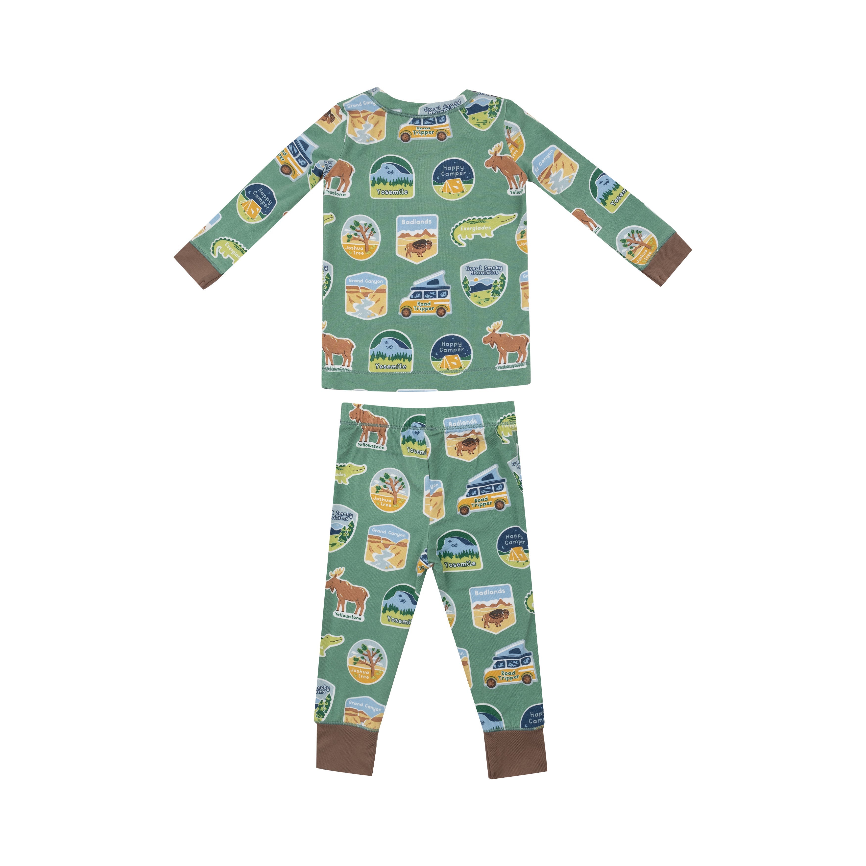 L/s Loungewear Set - National Park Stickers