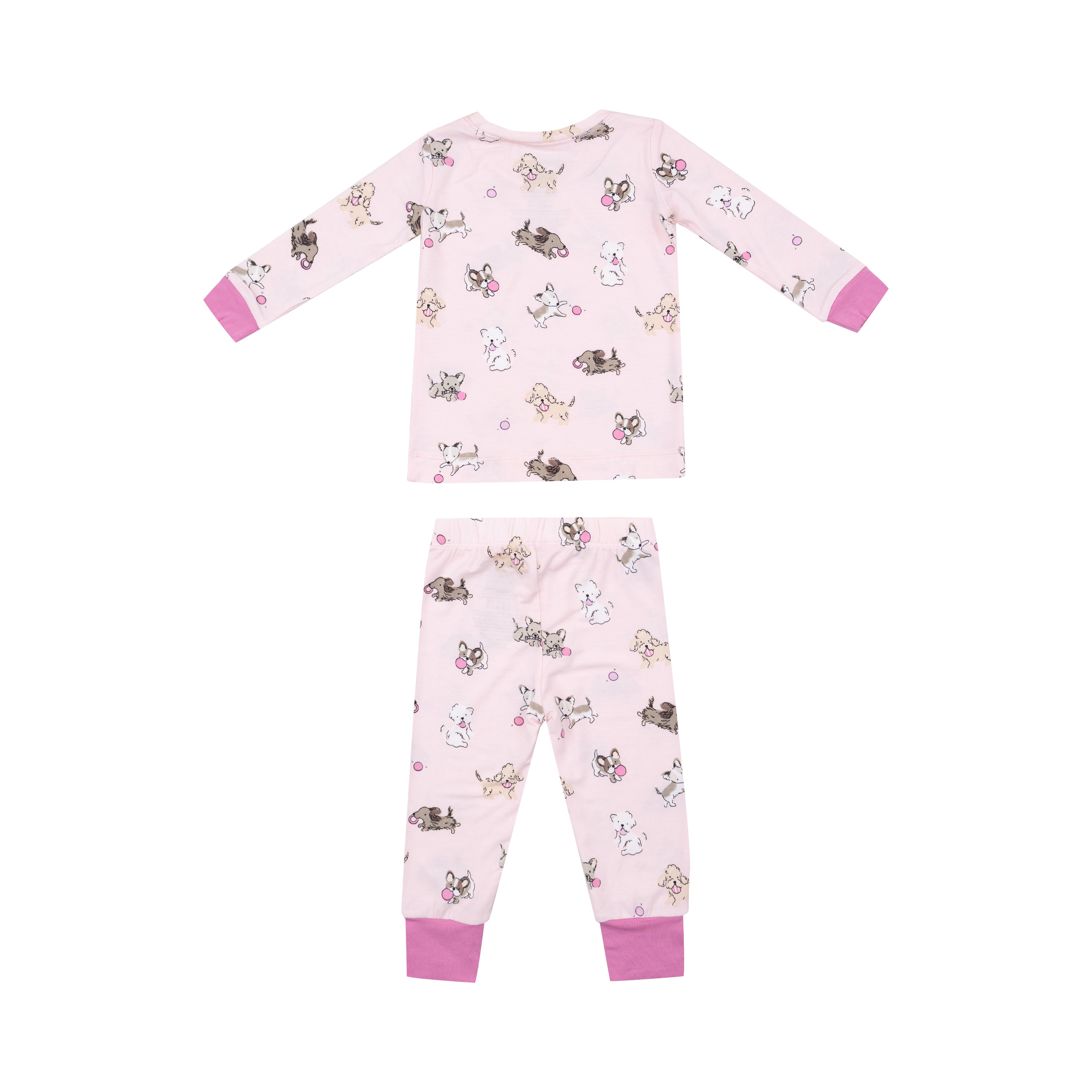 L/s Loungewear Set - Fluffy Puppies