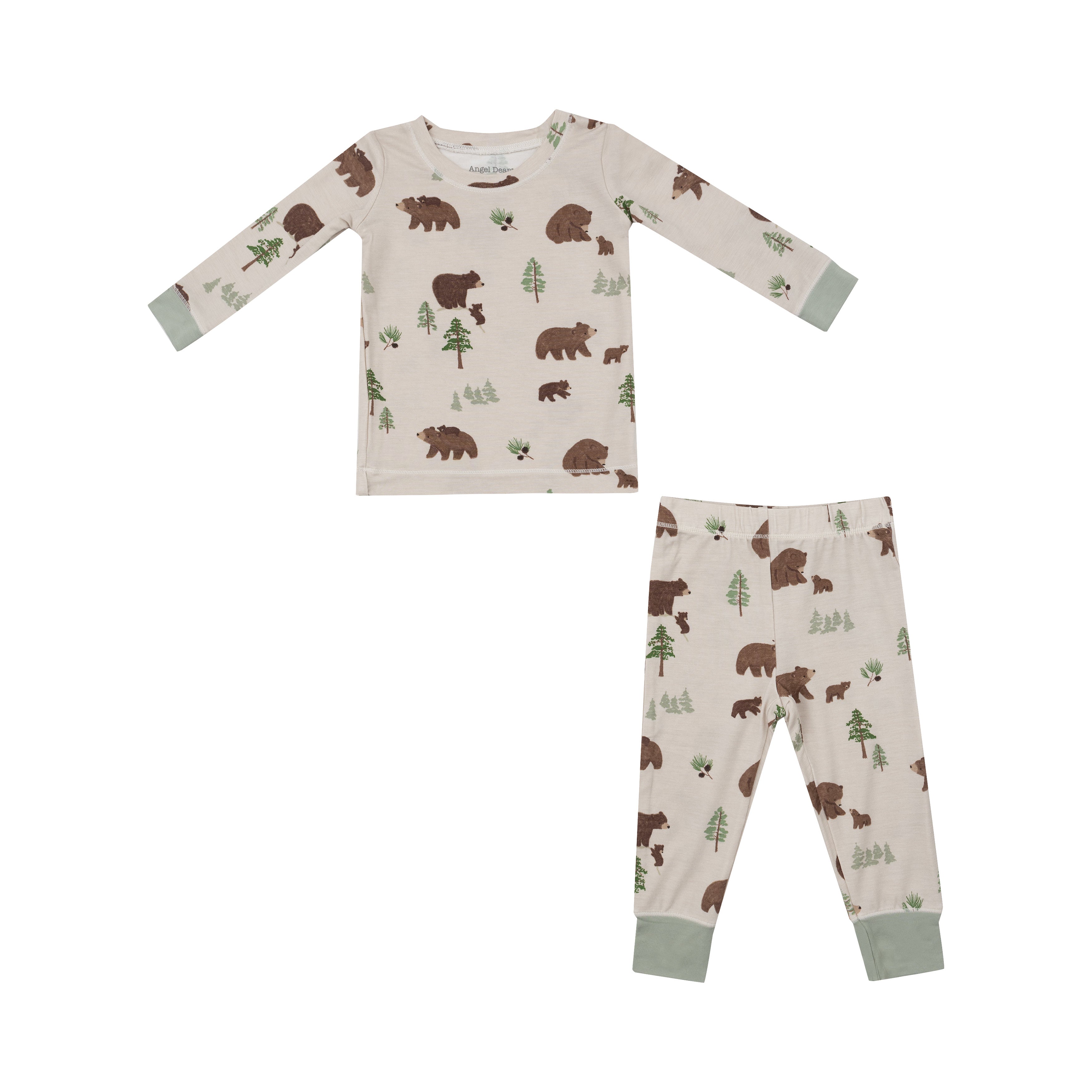 L/s Loungewear Set - Sweet Brown Bears