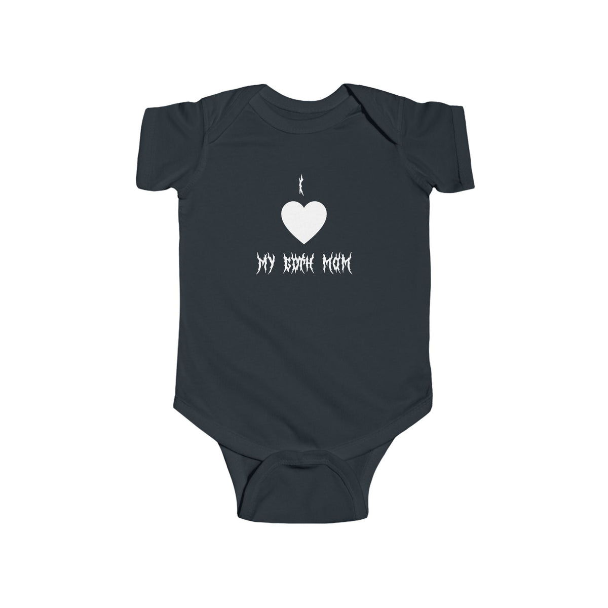 I <3 My Goth Mom Onesie (babies/toddlers)