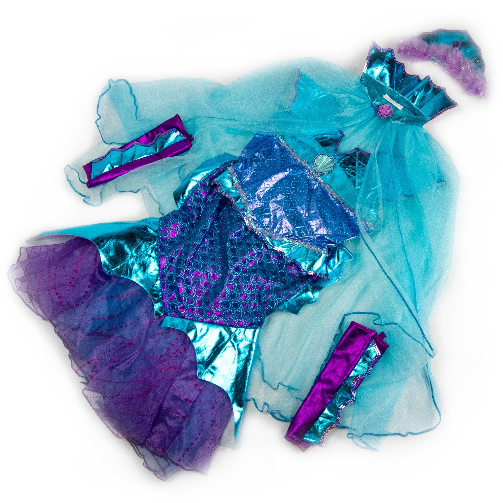 Sparkly Mermaid (purple)