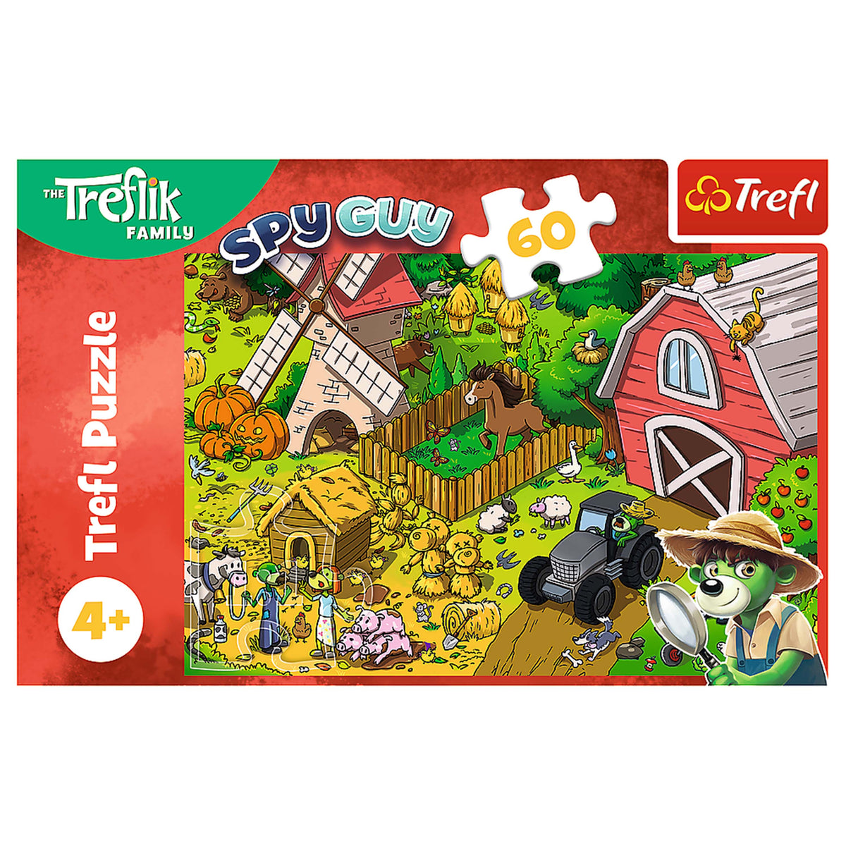 Kids ik Family - iks On The Farm 60 Piece Puzzle