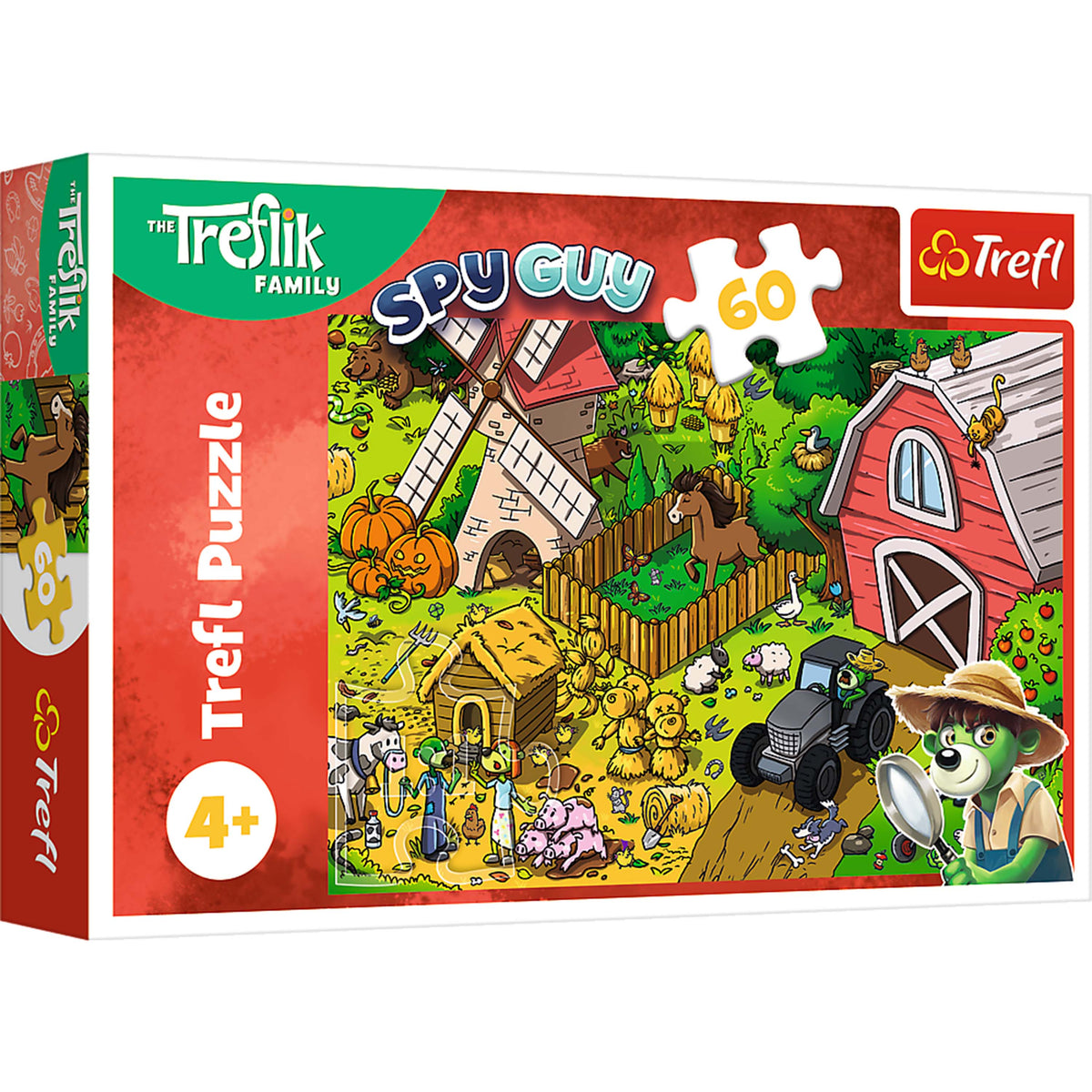 Kids ik Family - iks On The Farm 60 Piece Puzzle