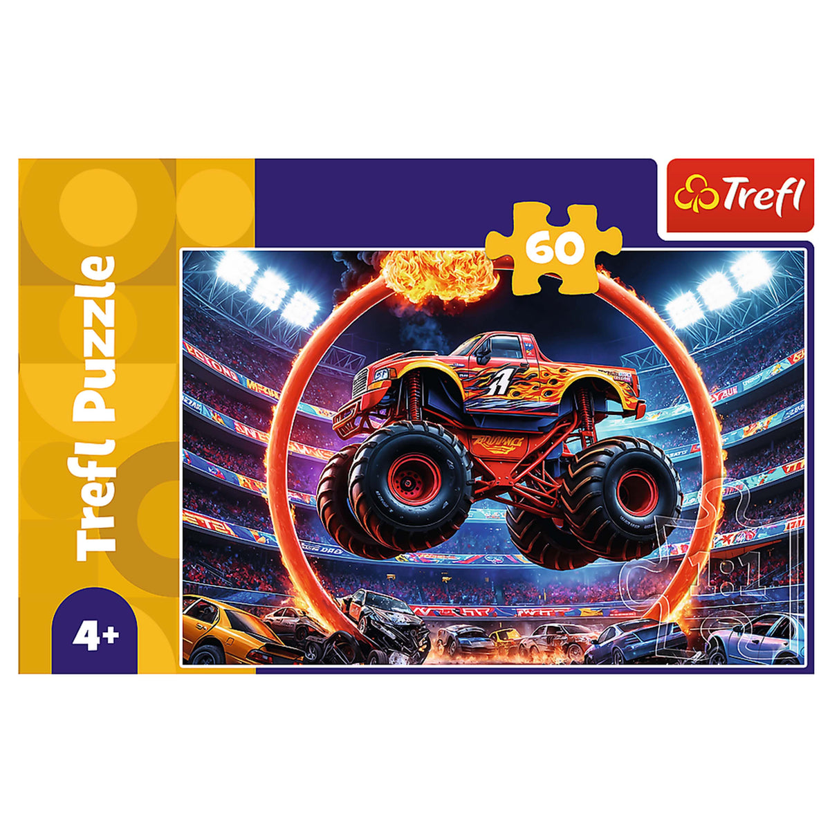 Kids Monster Truck 60 Piece Puzzle