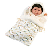 16.5" Articulated Newborn Doll Alejandro with Cushion