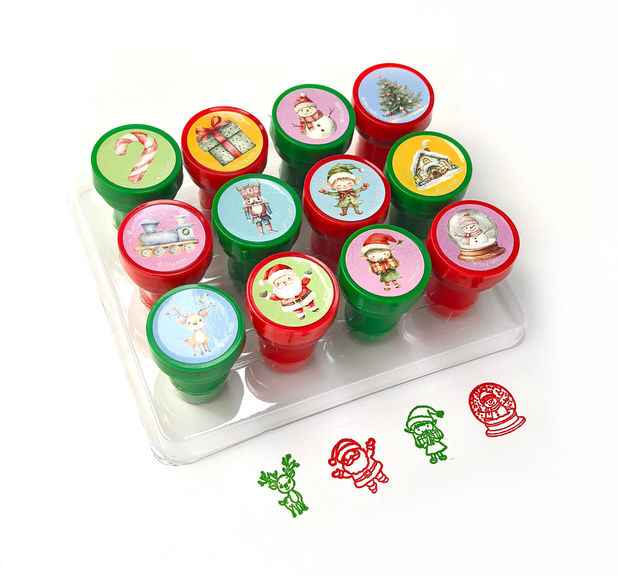 Vintage Rustic Christmas Stamp Kit