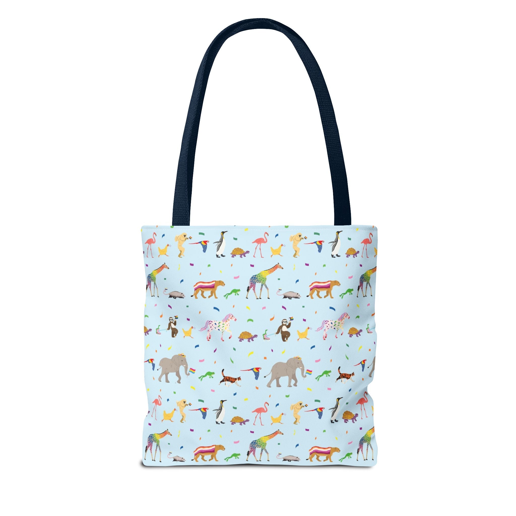 Rainbow On My Parade Tote Bag -  Pride Eco-friendly Shopping & Beach Bag