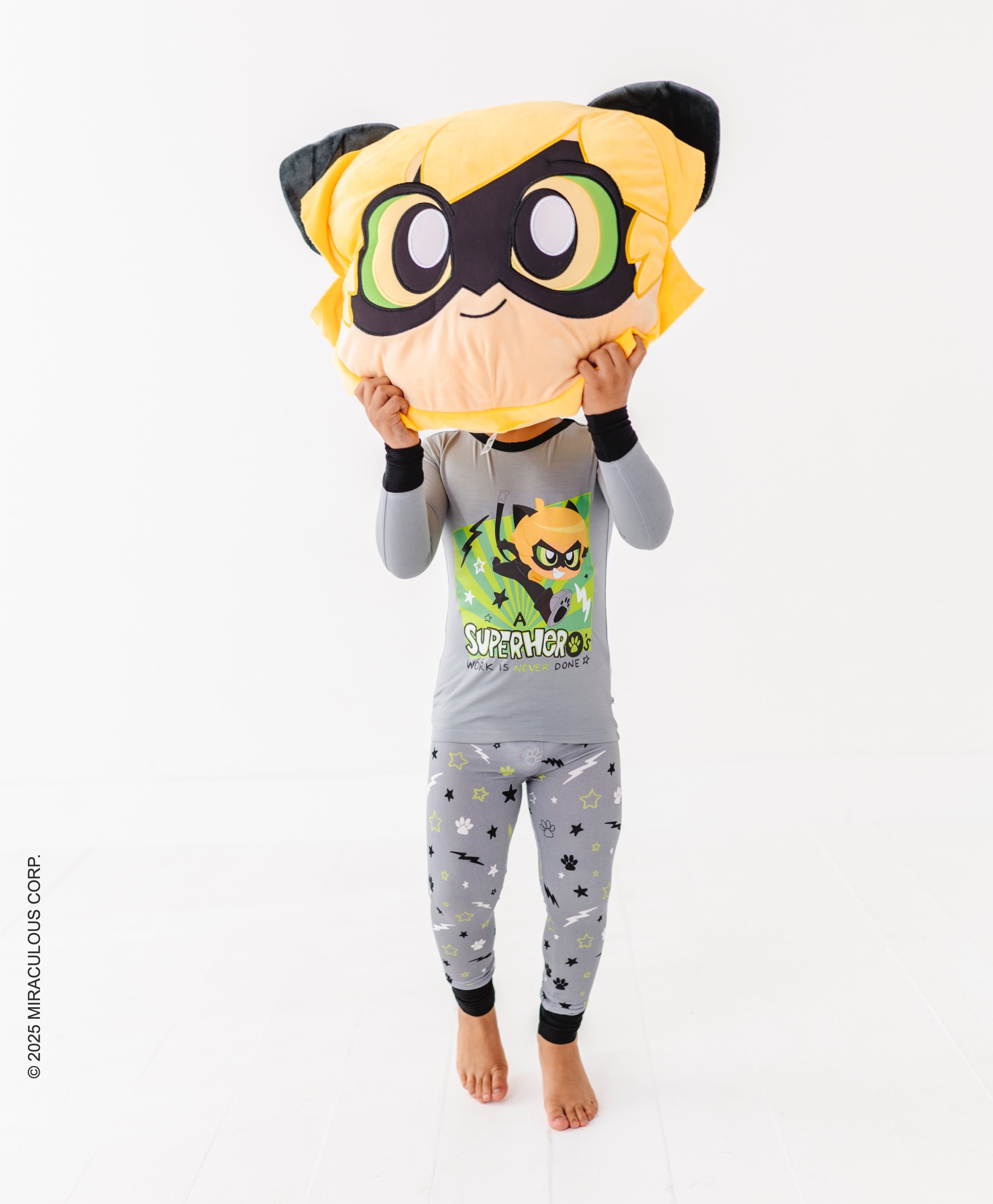 Miraculous™ Chibi 2-piece Pajamas : Cat Noir